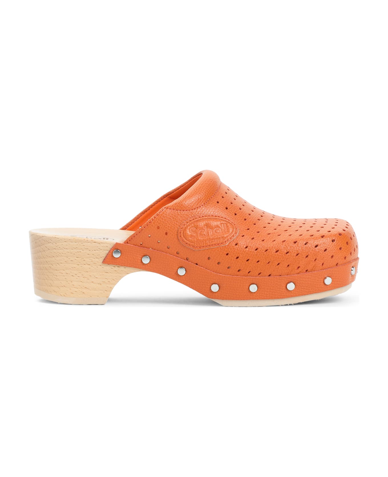 Balenciaga Scholl Clog Mule - Pastel Orange