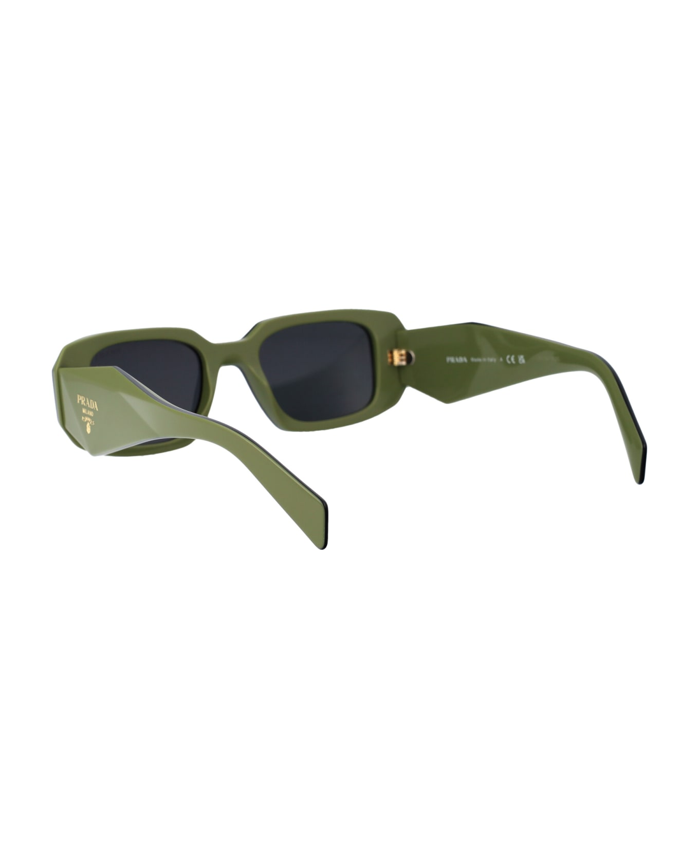 Prada Eyewear 0pr 17ws Sunglasses - 13N5S0 Sage/Black サングラス