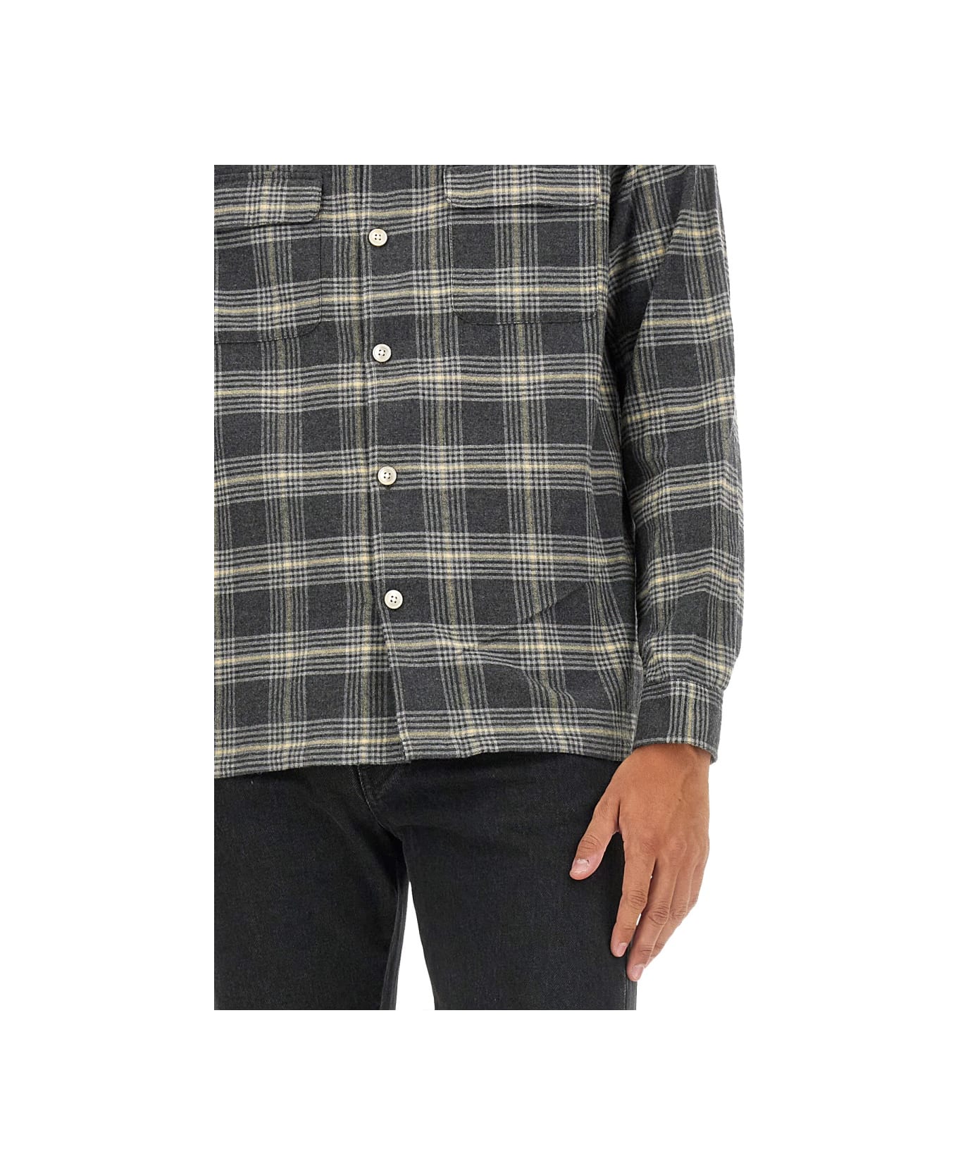 Sunflower Plaid Shirt - GREY