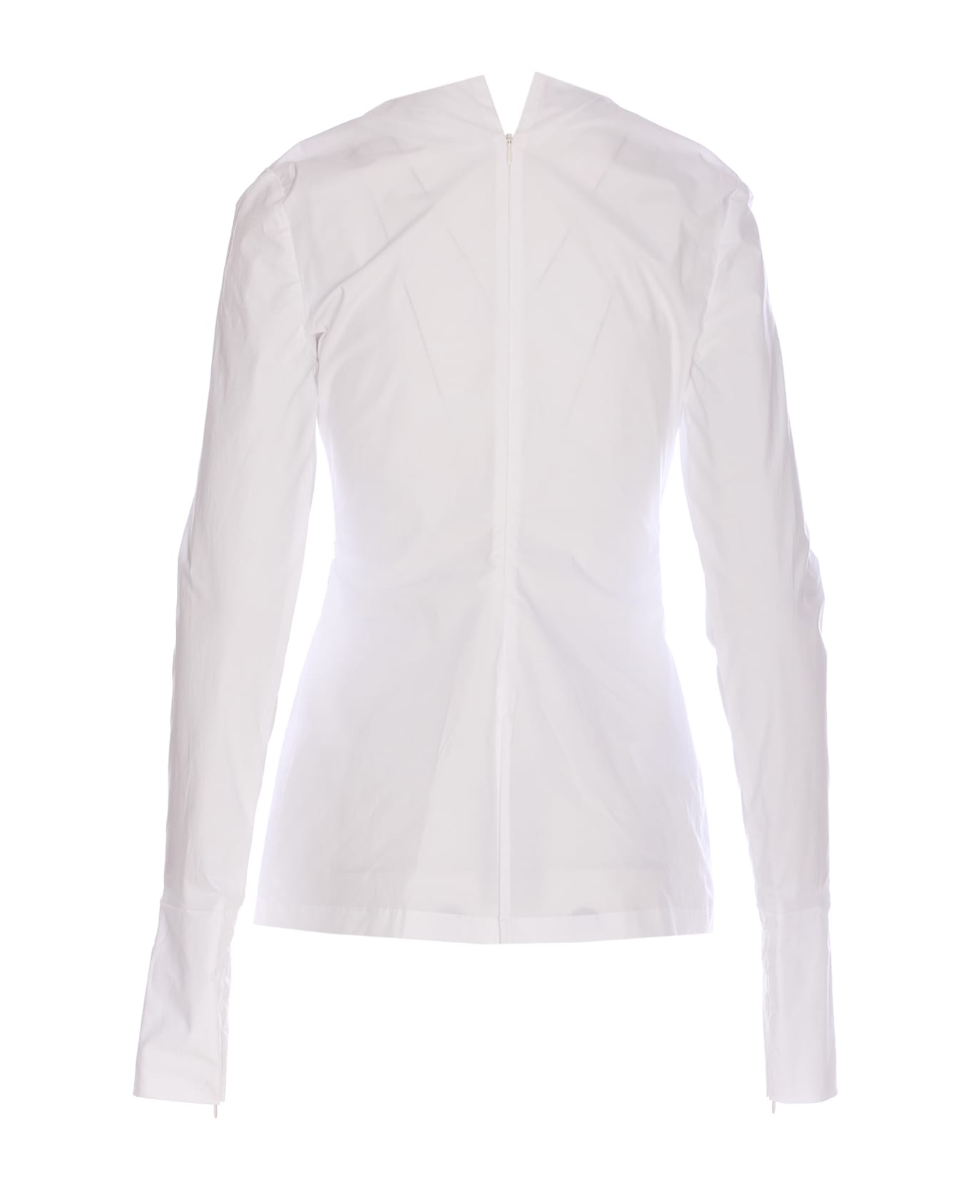TheLatest Terry Long Sleeves Shirt - White