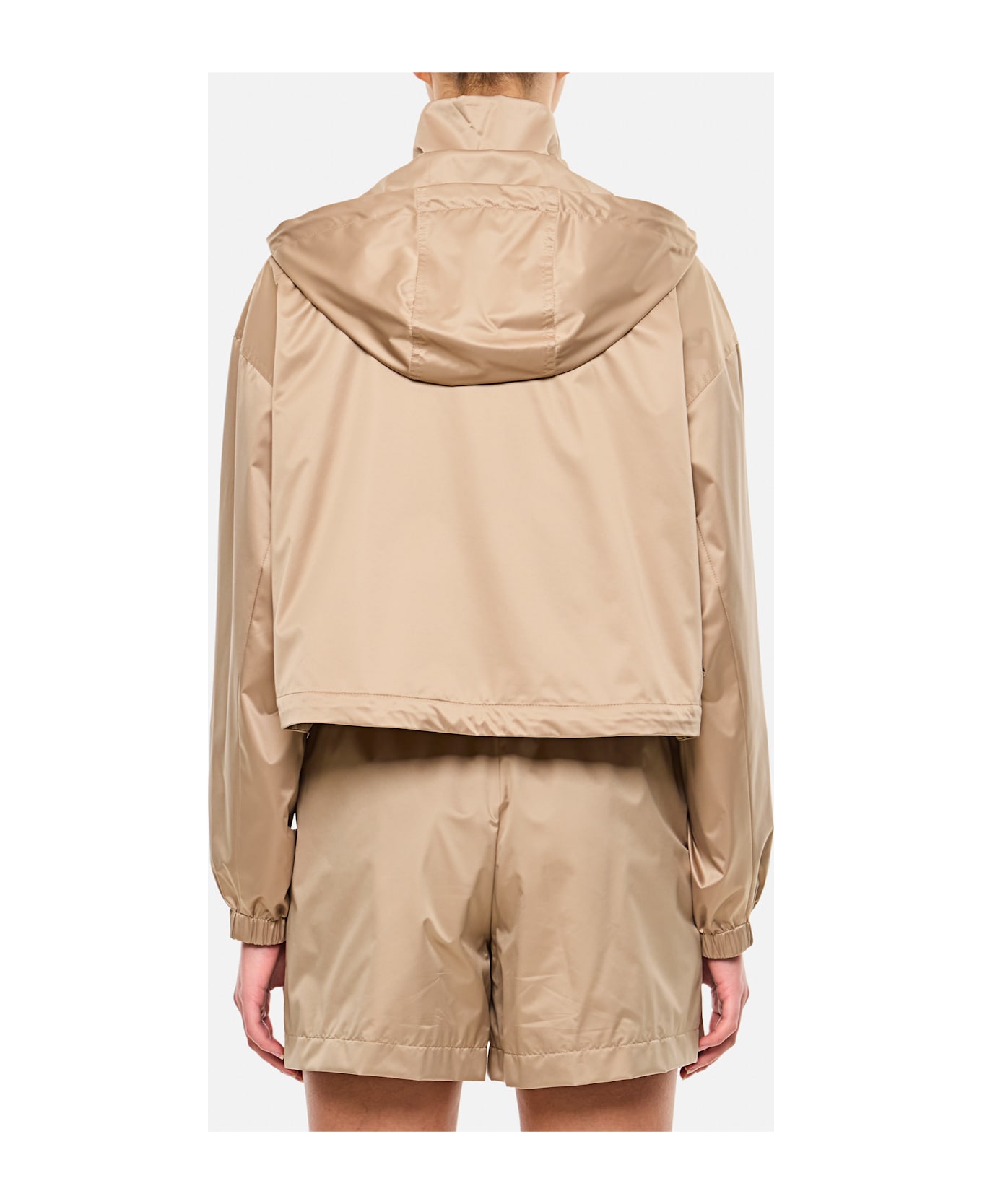 Fendi Cappuccino Polyester Windbreaker - Beige