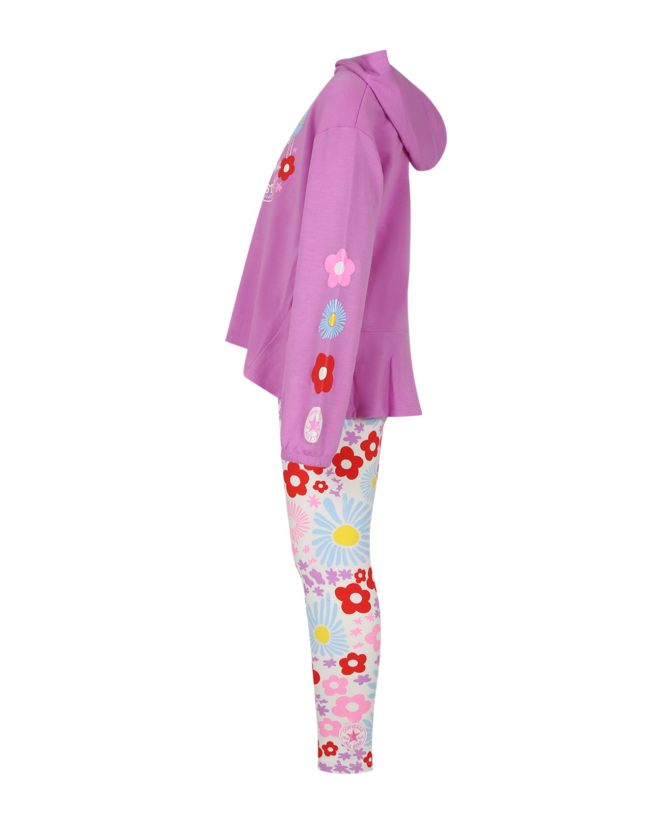 Converse Multicolor Sports Suit For Girl - Multicolor