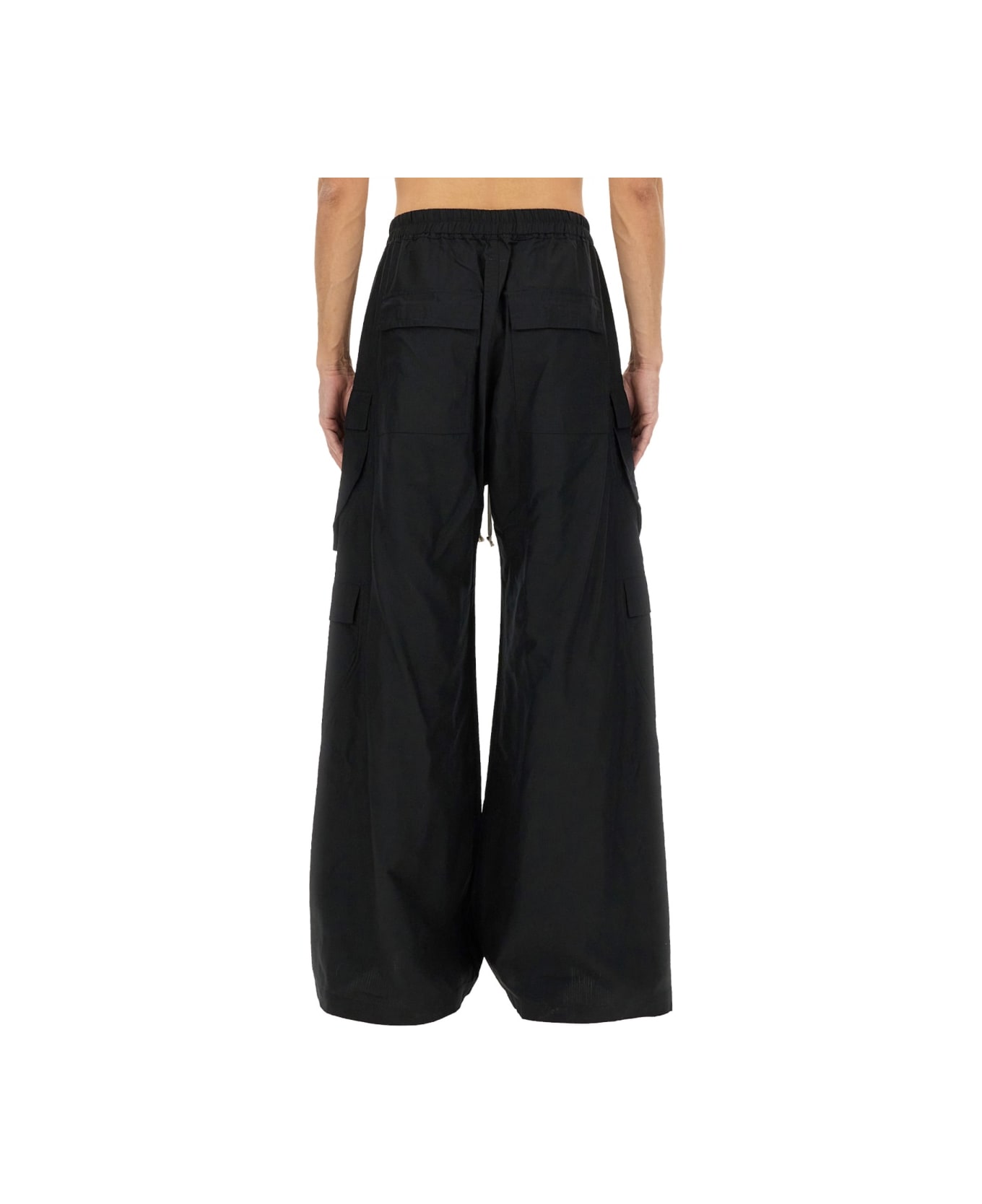 DRKSHDW Wide Leg Pants - BLACK