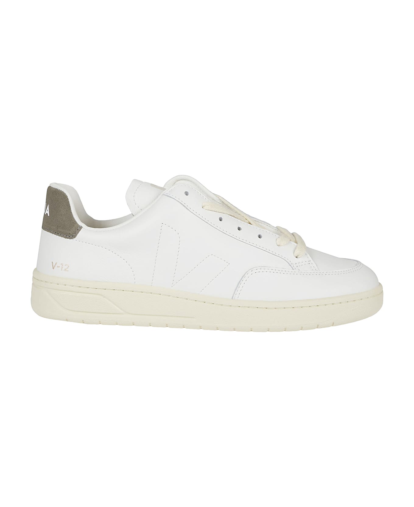 Veja V-12 Stitch Sneakers - Extra White/white