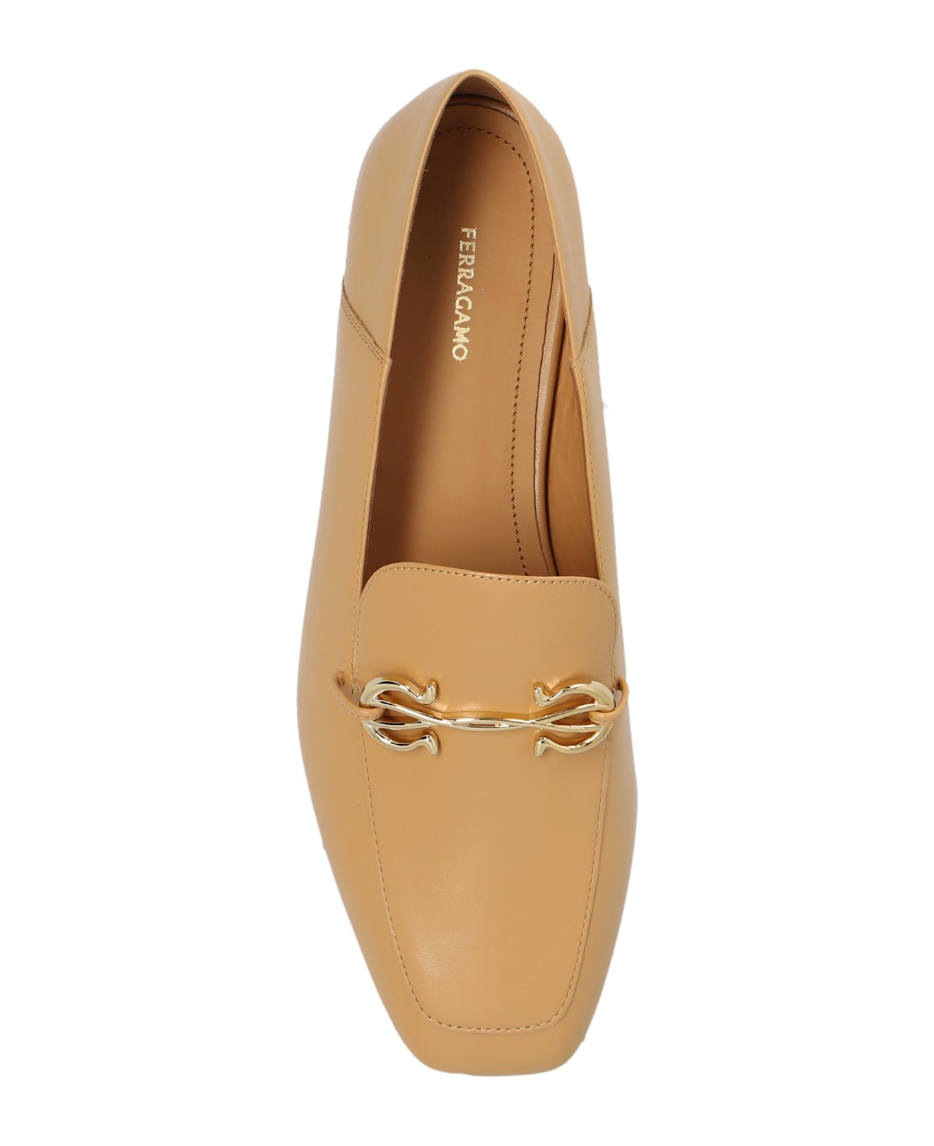 Ferragamo Shoes 'louis' Types 'loafers' - Light camel