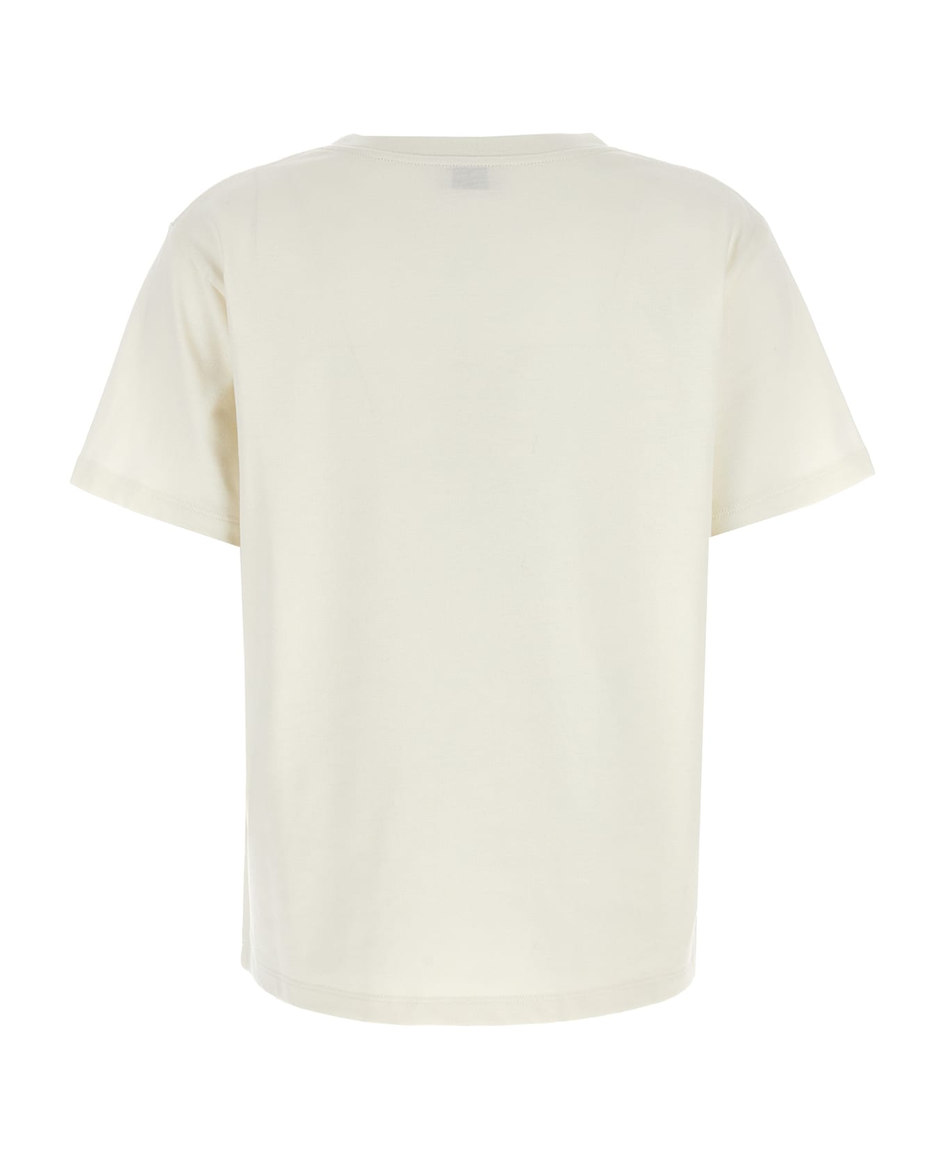 Saint Laurent Logo Label T-shirt - White