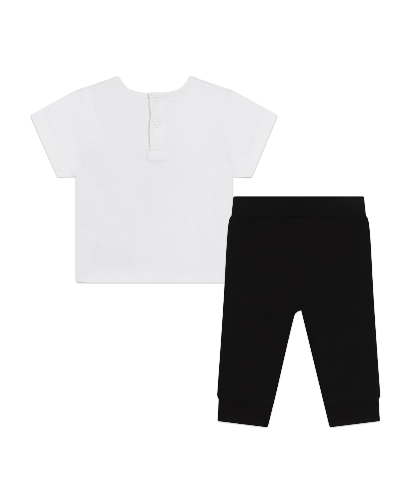 Karl Lagerfeld Kids Completo Con Stampa - White ボディスーツ＆セットアップ