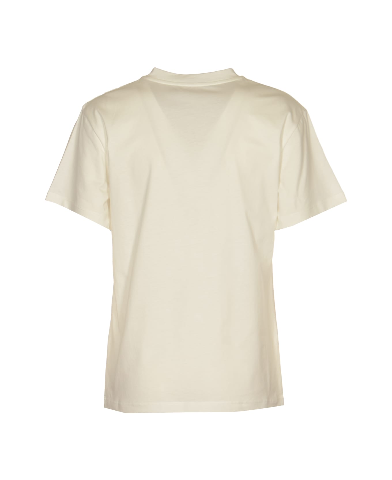 Alberta Ferretti Logo Printed T-shirt - FANTASIA ORO LUCIDO Tシャツ