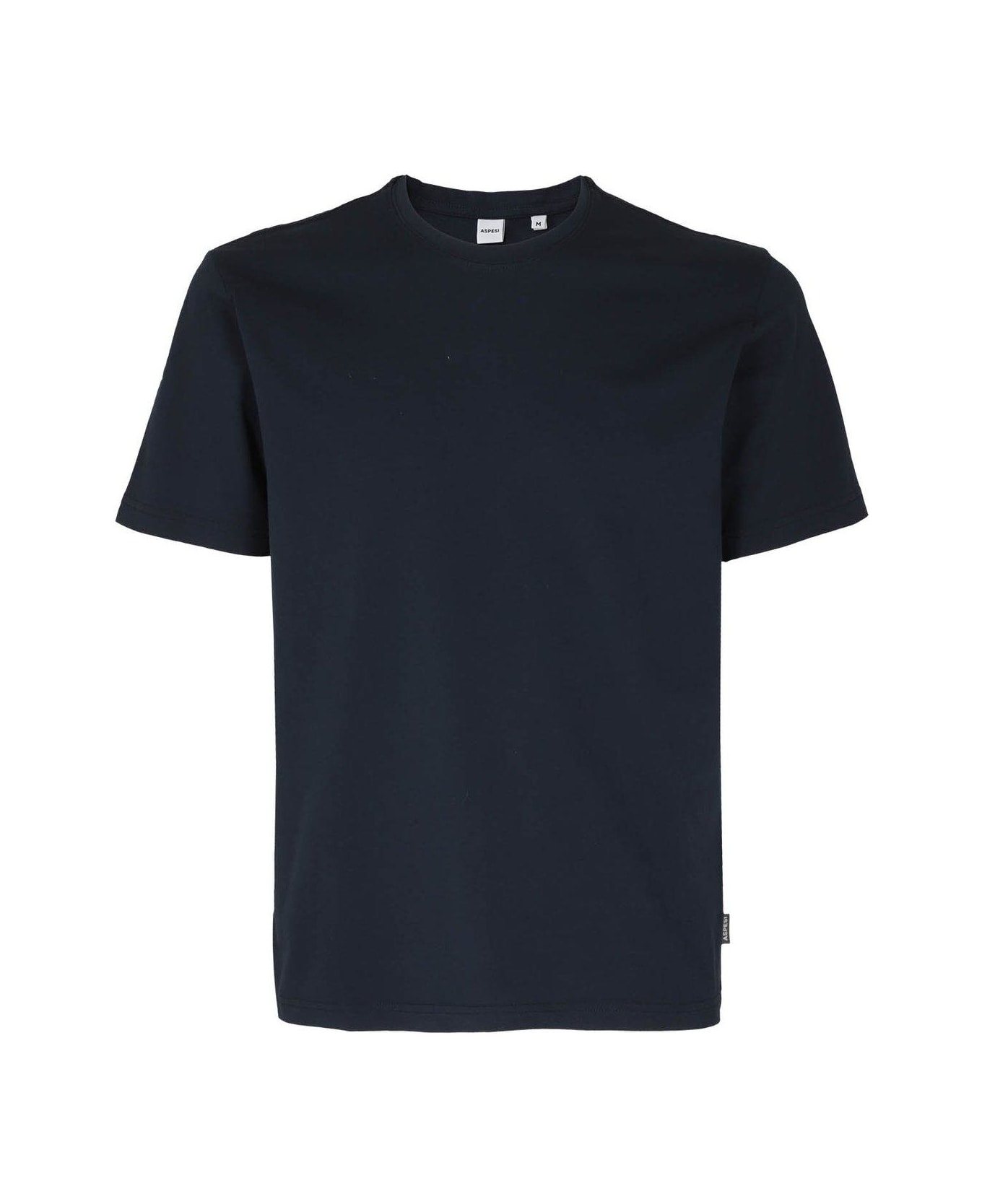 Aspesi Short-sleeved Crewneck T-shirt - Navy シャツ