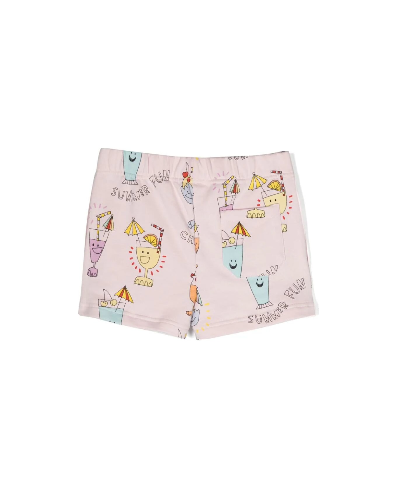 Stella McCartney Kids Jersey Shorts - Hmc Pink Multicolor