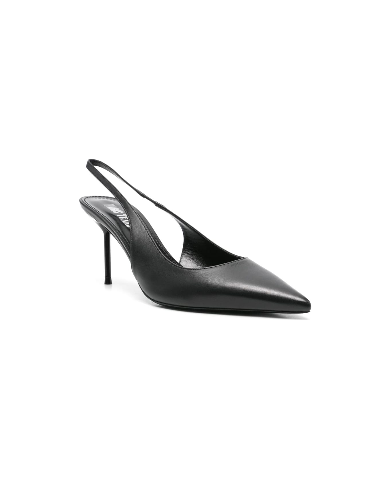 Paris Texas Lidia Leather Pumps - Black