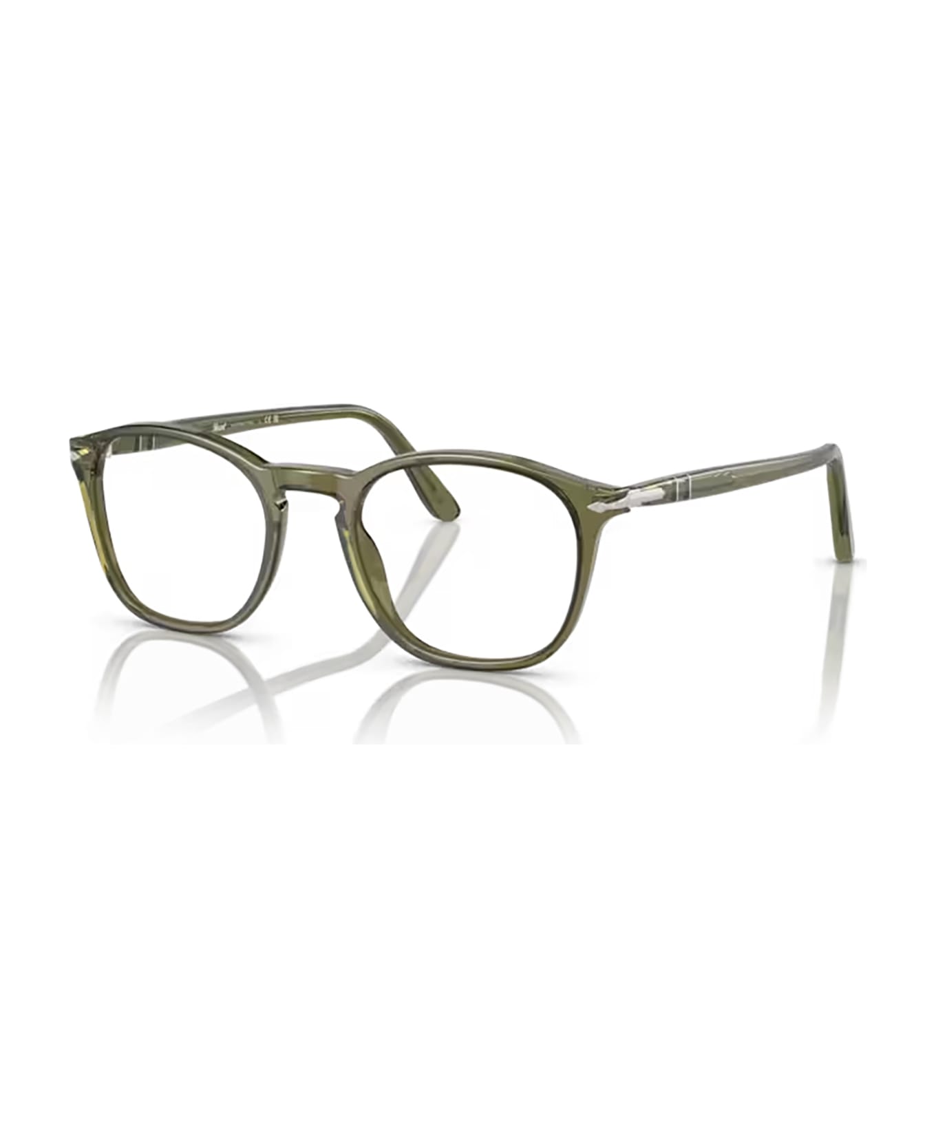 Persol Po3007v Olive Transparent Glasses - Olive Transparent