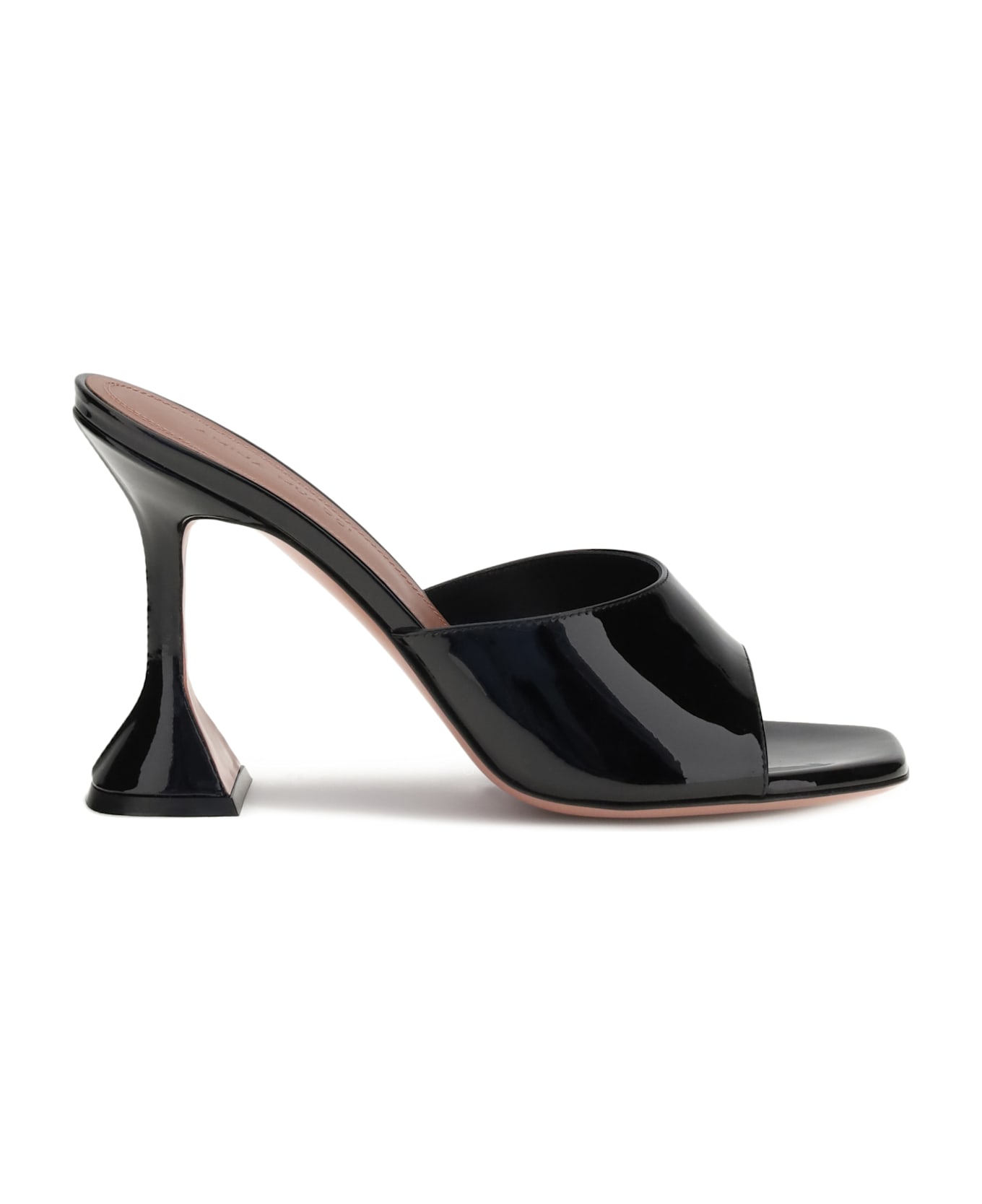 Amina Muaddi Patent-leather Lupita Sandals