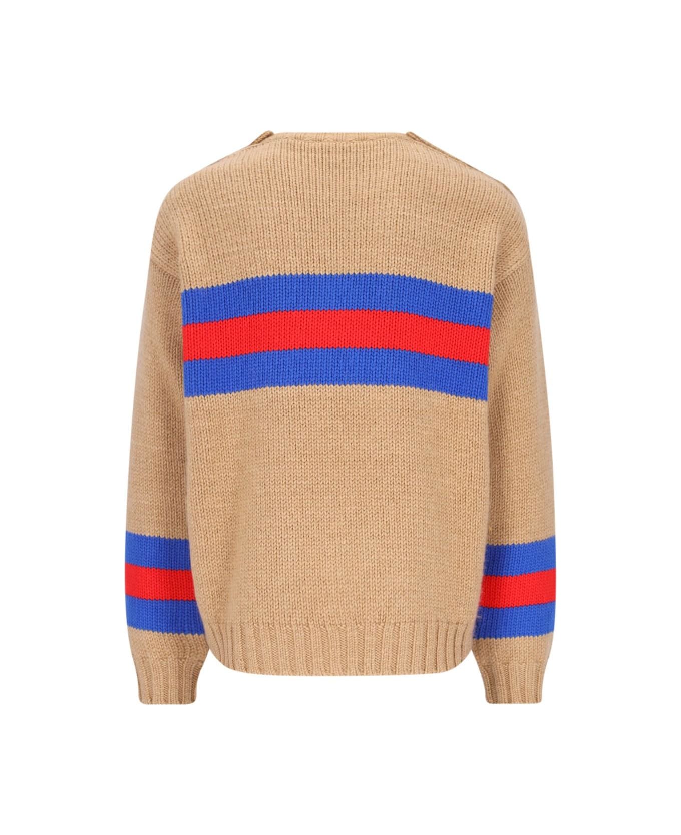 Gucci Wool Sweater - Camel ニットウェア