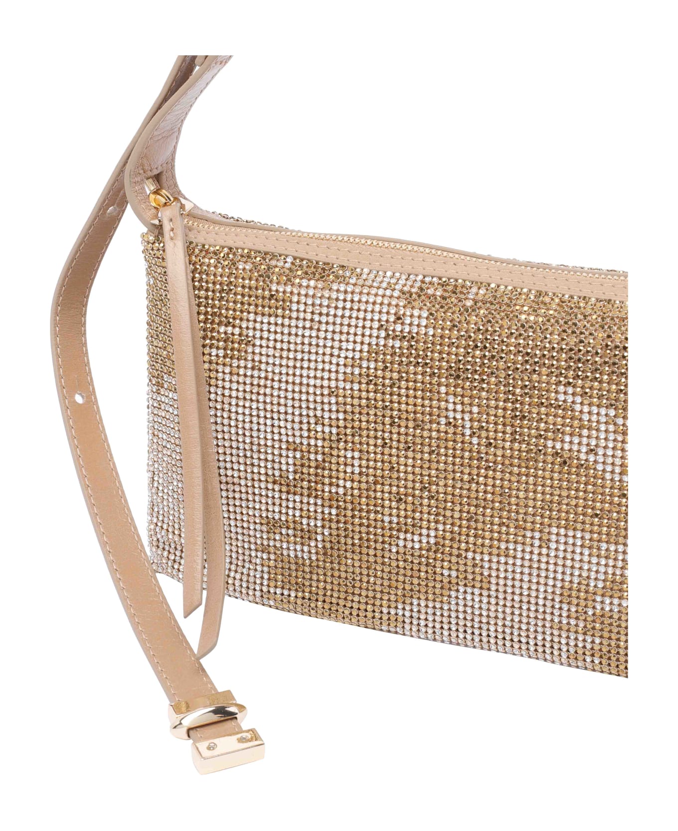 Benedetta Bruzziches Syster Shoulder Bag - Golden