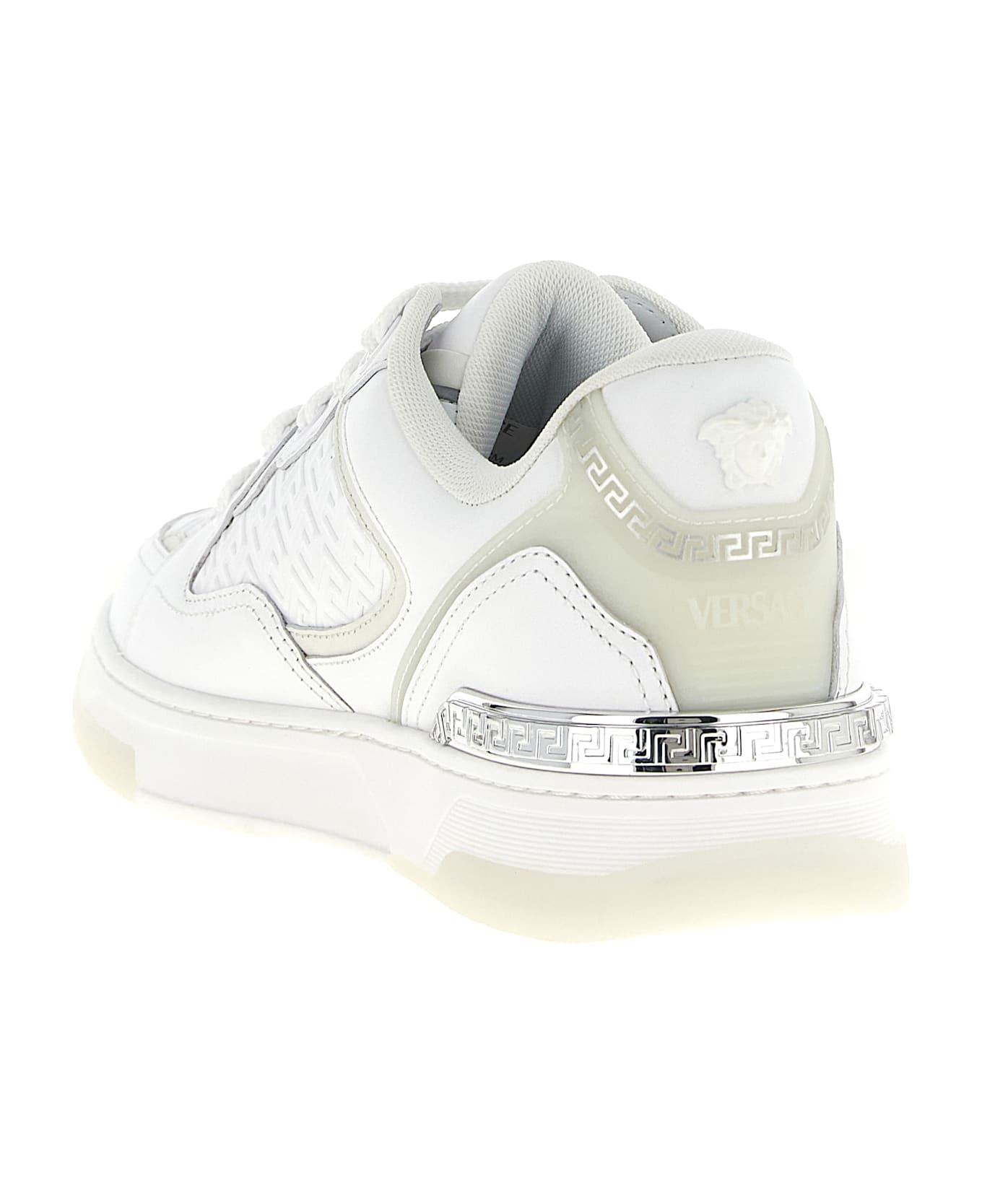 Versace 
biggie Basket
 Sneakers - White
