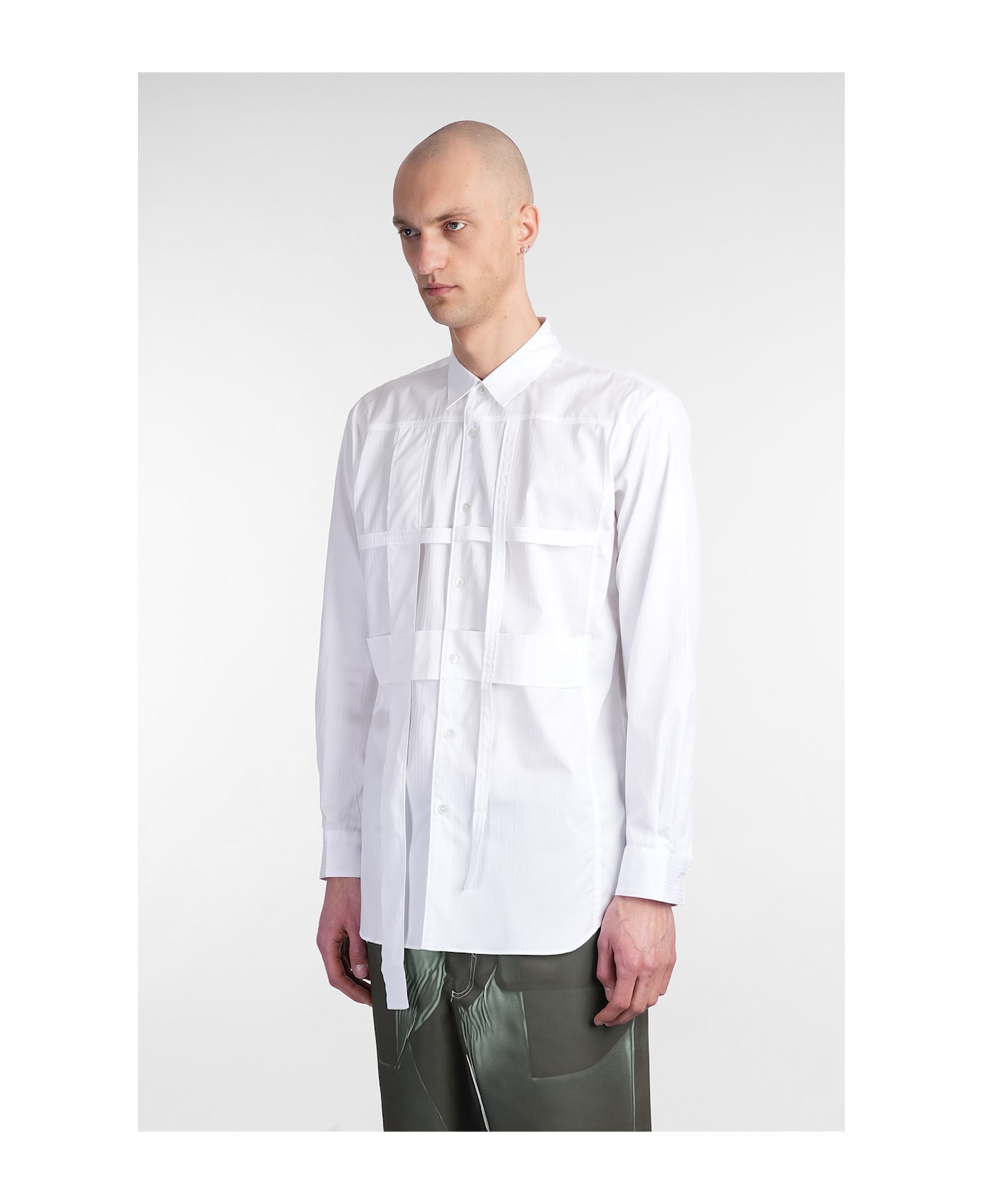 Comme des Garçons Shirt Shirt In White Cotton - white