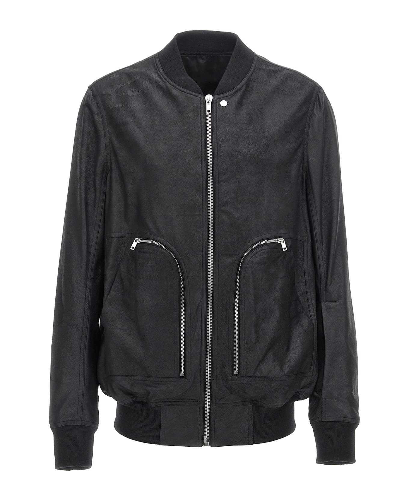 Rick Owens 
bauhaus Flight
 Bomber Jacket - Black