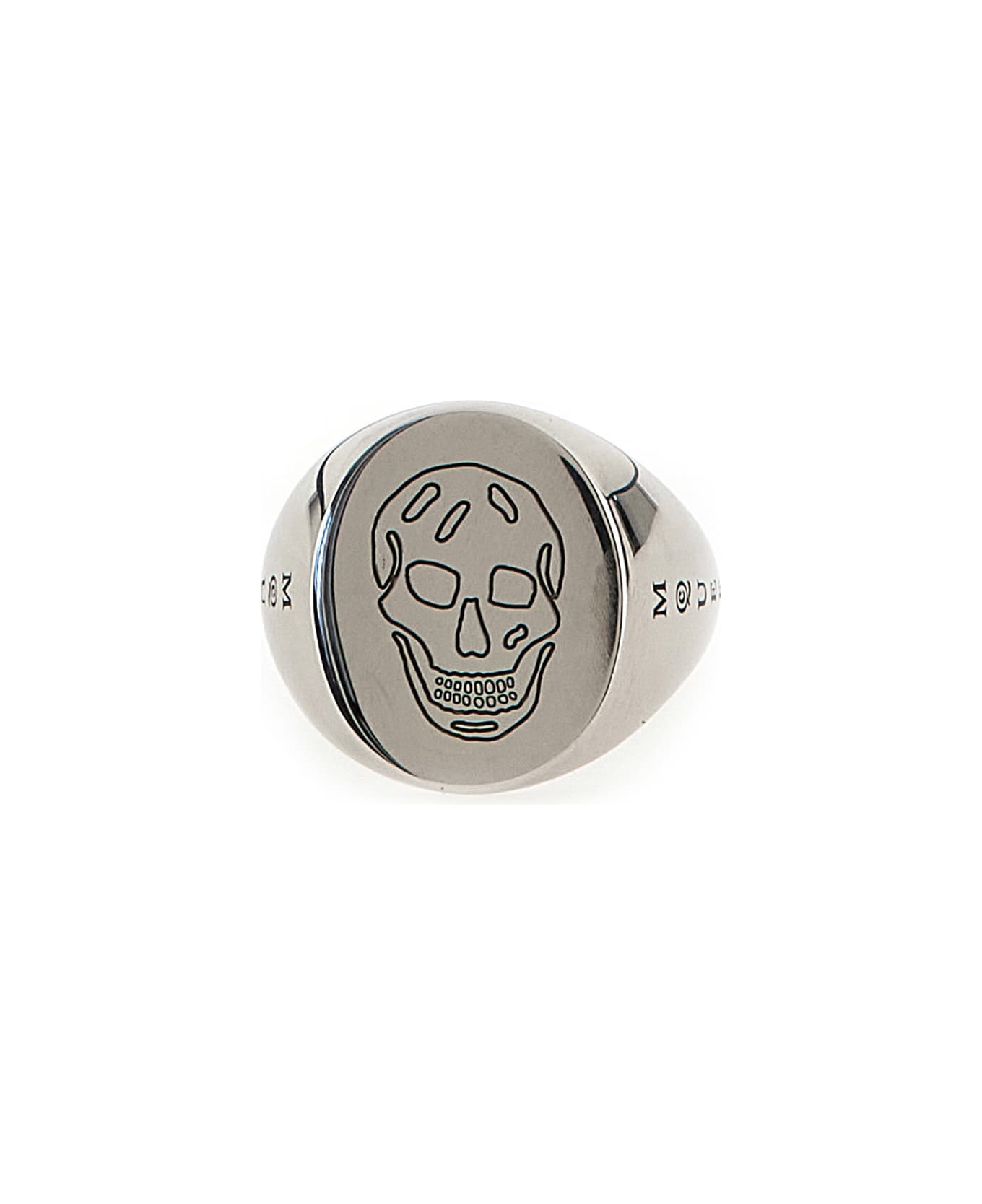 Alexander McQueen 
signet
 Ring - Silver