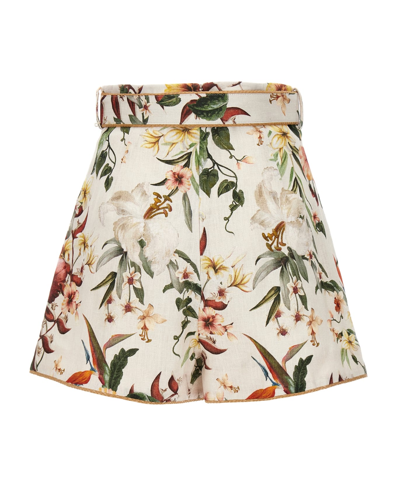 Zimmermann 'lexi Fitted' Shorts - Multicolor ショートパンツ
