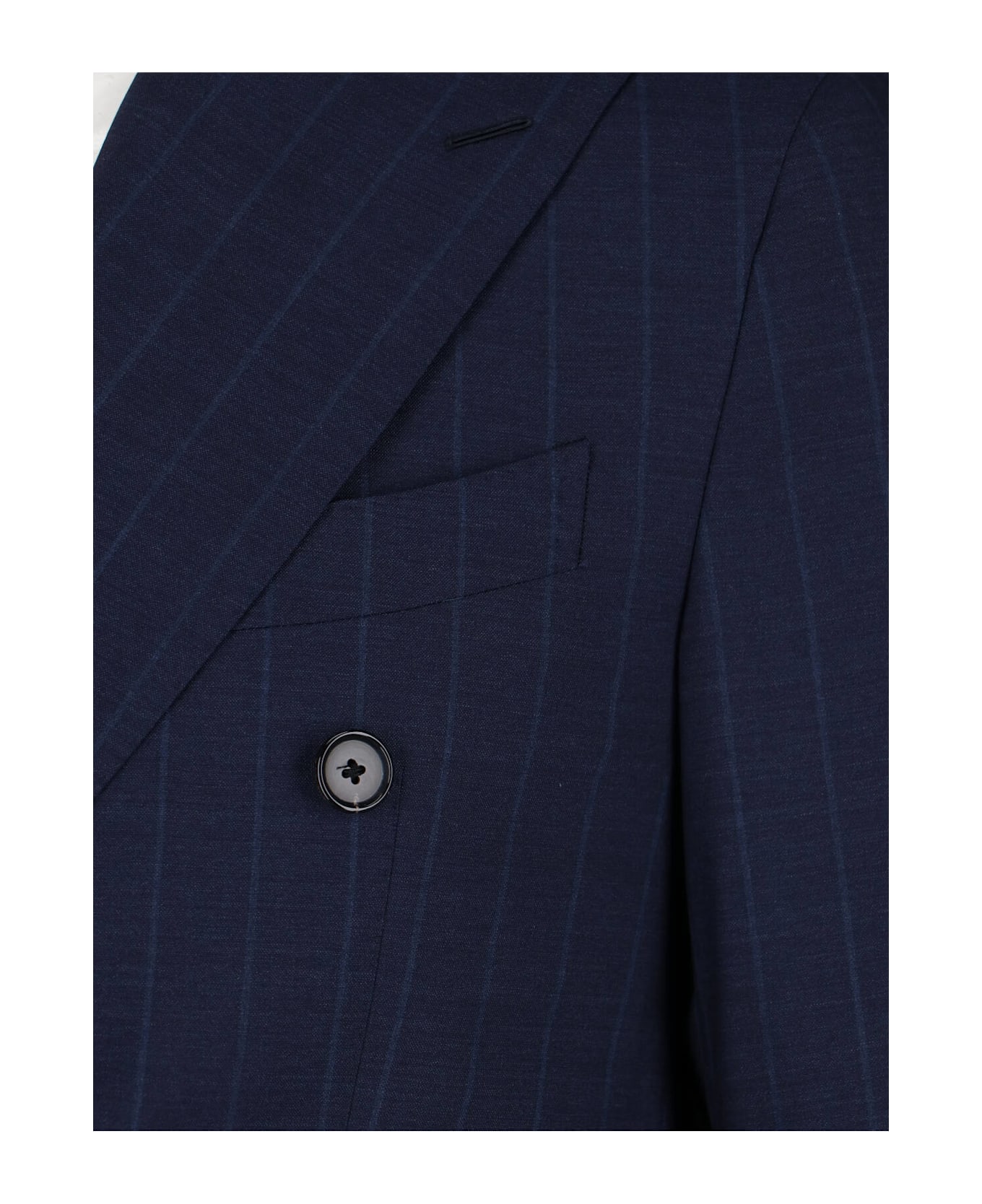 Caruso Double-breasted Complete - Blue