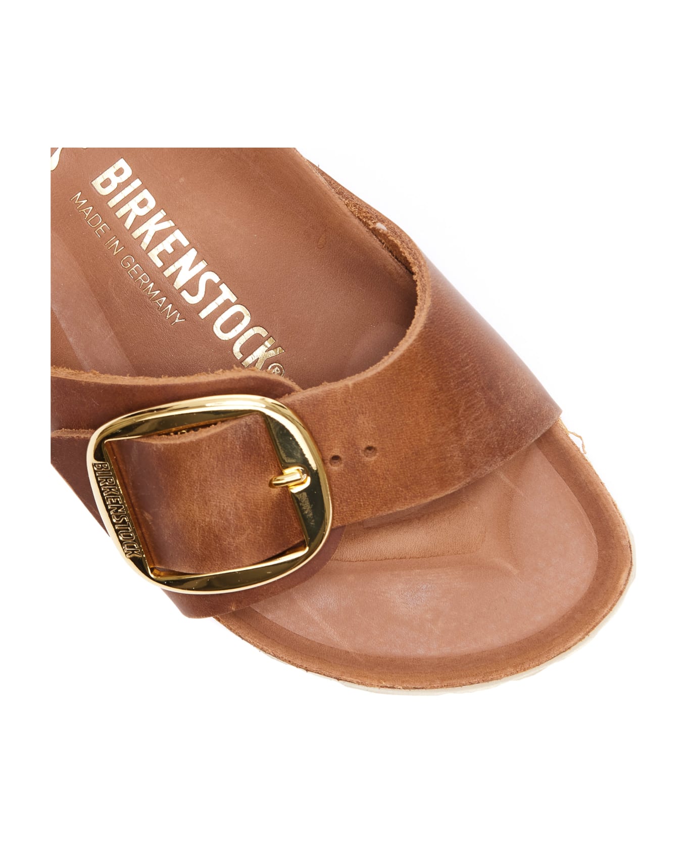 Birkenstock Madrid Big Buckle Sandals - Cuoio