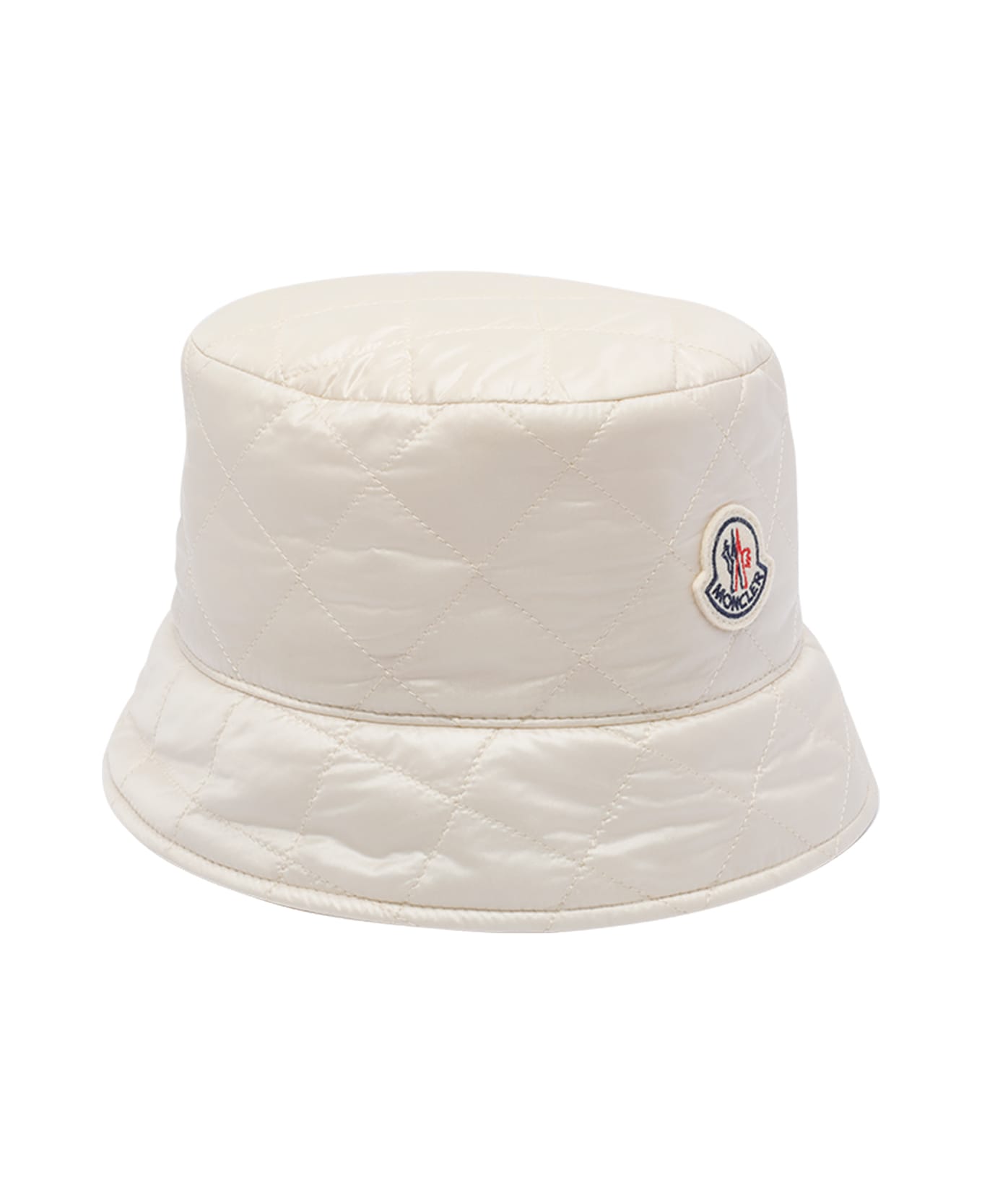 Moncler Logo Bucket Hat - White