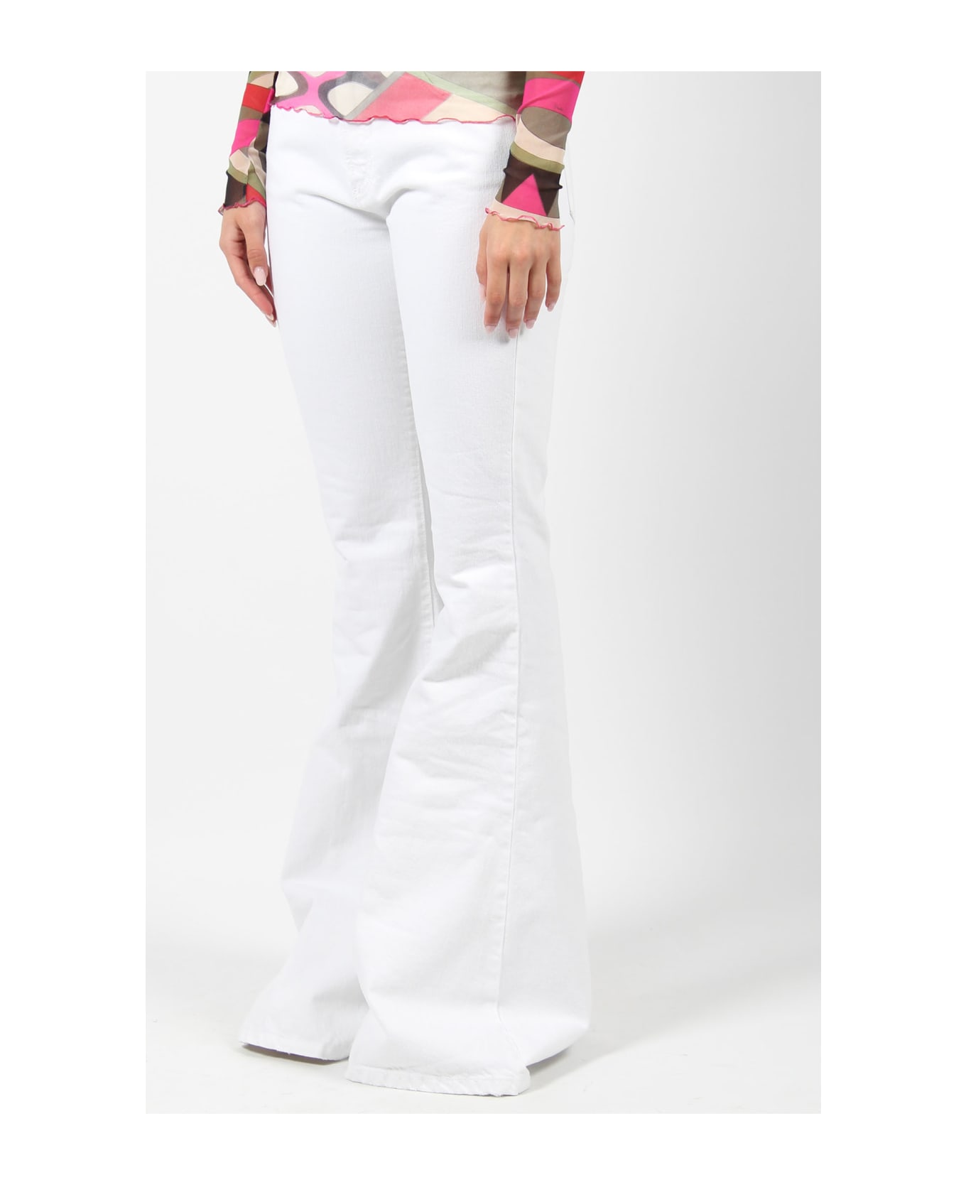 Haikure Farrah Napoli Flared Jeans - White
