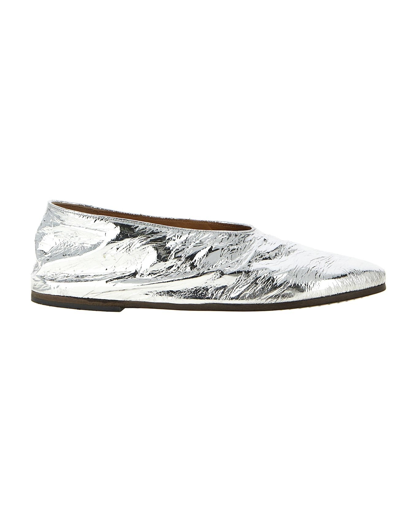 Marsell 'coltellaccio' Ballet Flats - Silver