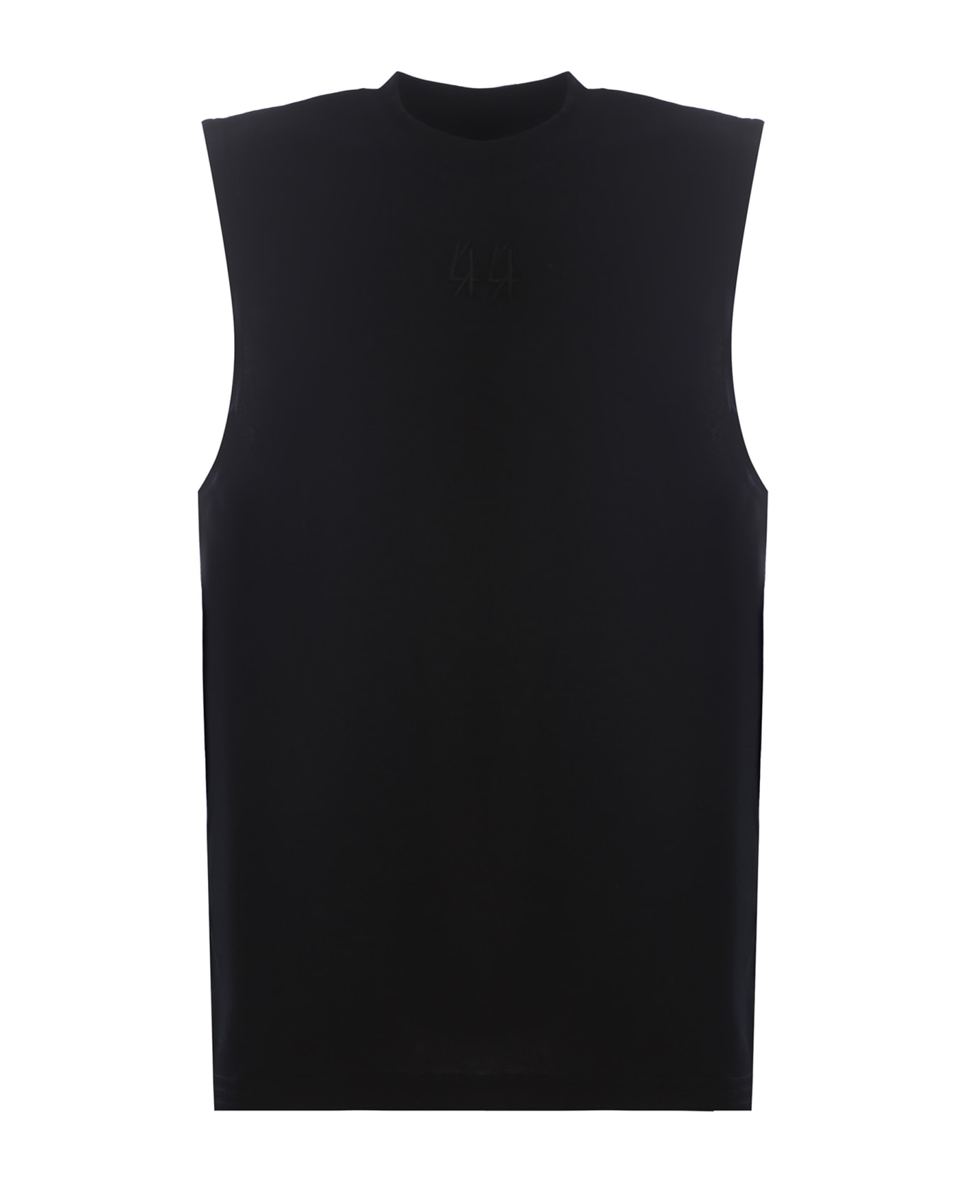 44 Label Group Tank Top 44label Group Made Of Cotton - Nero