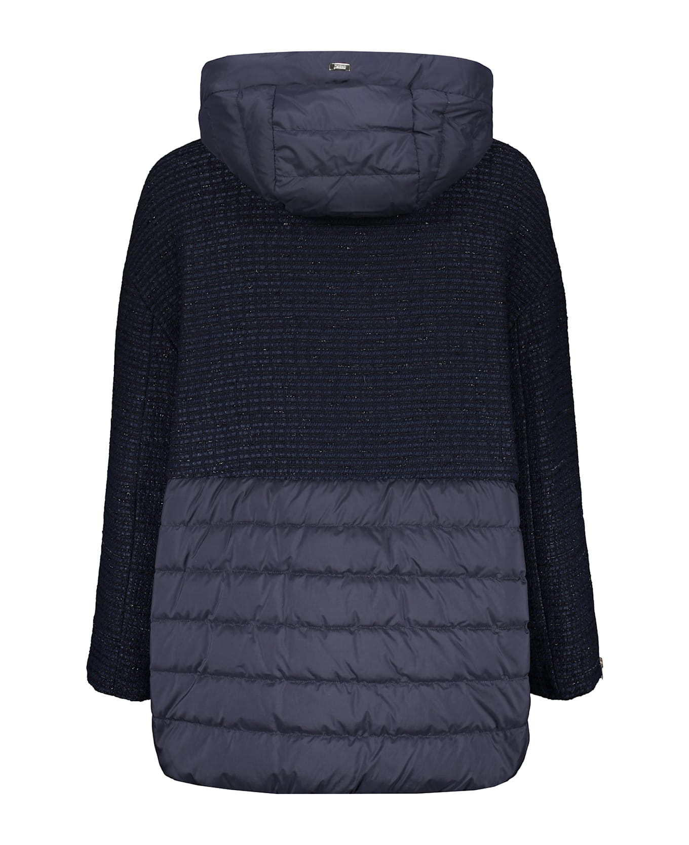 Herno Hooded Down Jacket - blue
