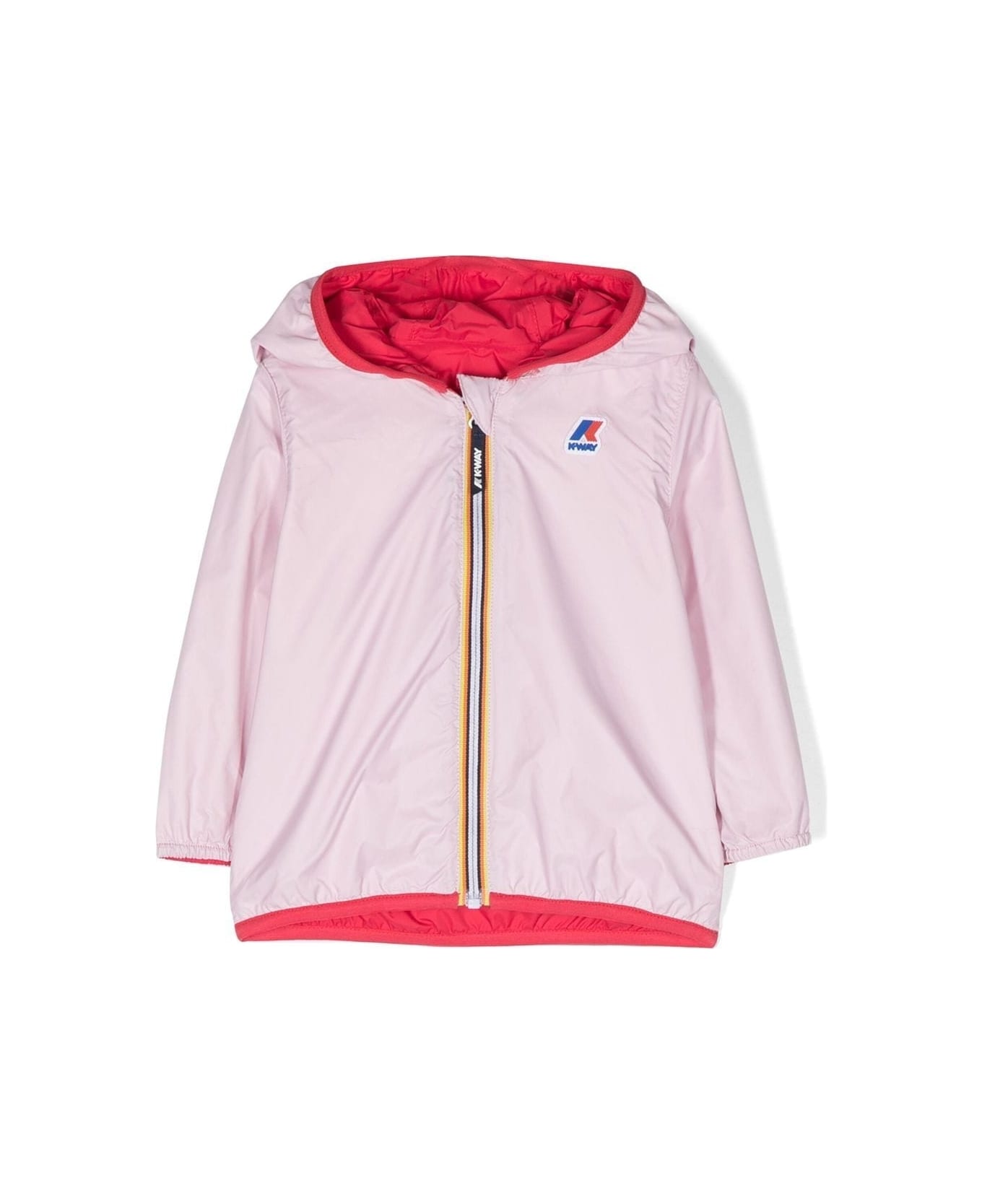 K-Way Jacket With Hood - Red