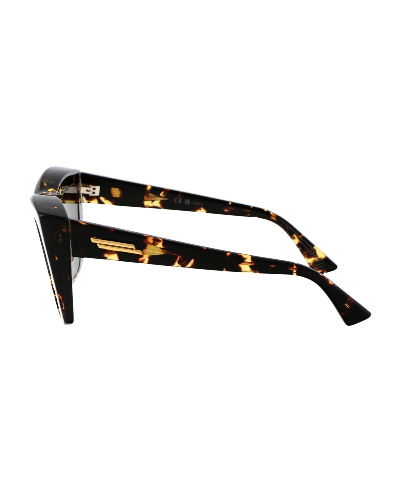 Bottega Veneta Eyewear Bv1270s Sunglasses - 002 HAVANA HAVANA BROWN