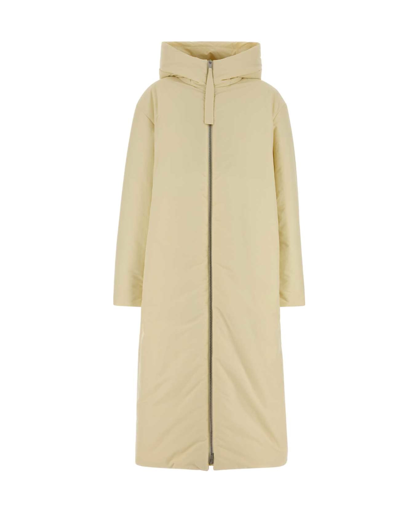 Jil Sander Cream Polyester Down Jacket - DUNE