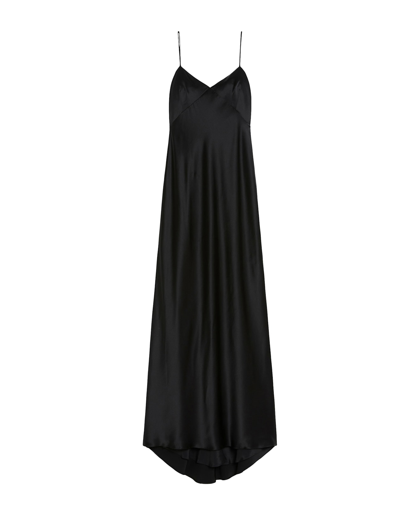 Max Mara Silk Slip Dress - Black