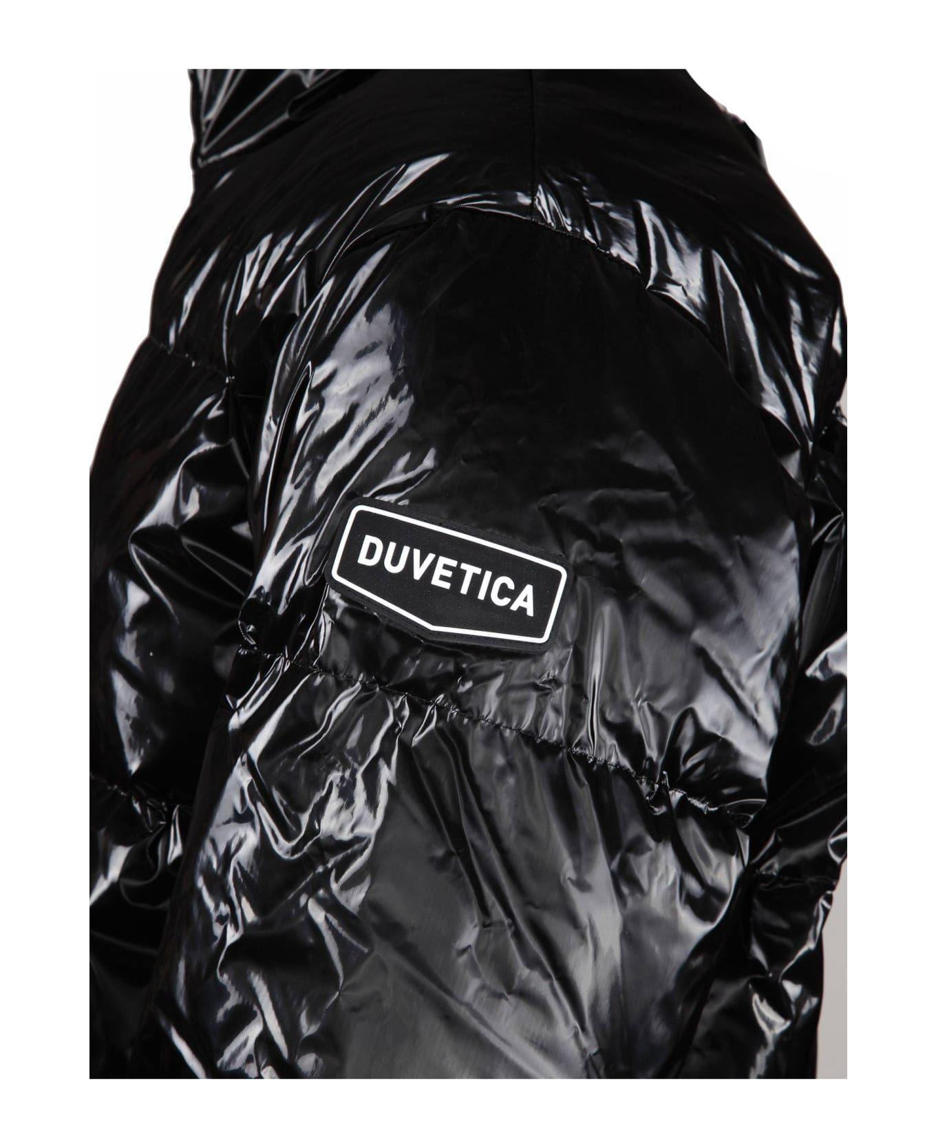 Duvetica Dima Shiny Jacket Color Black - Black