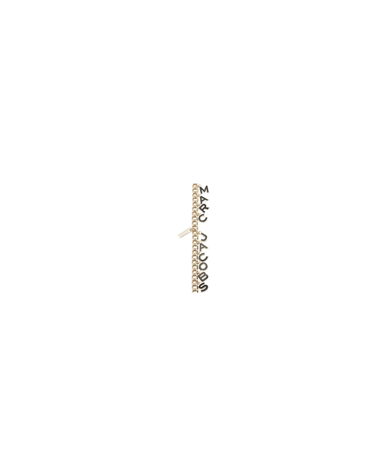 Marc Jacobs The Charm Shoulder Strap - BLACK/GOLD