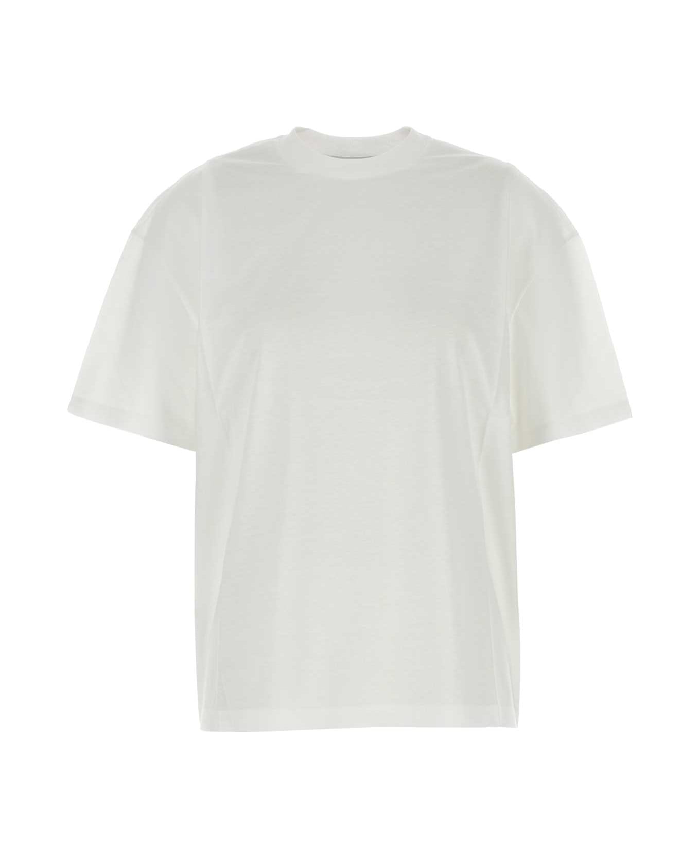 Prada White Cotton T-shirt - BIANCO