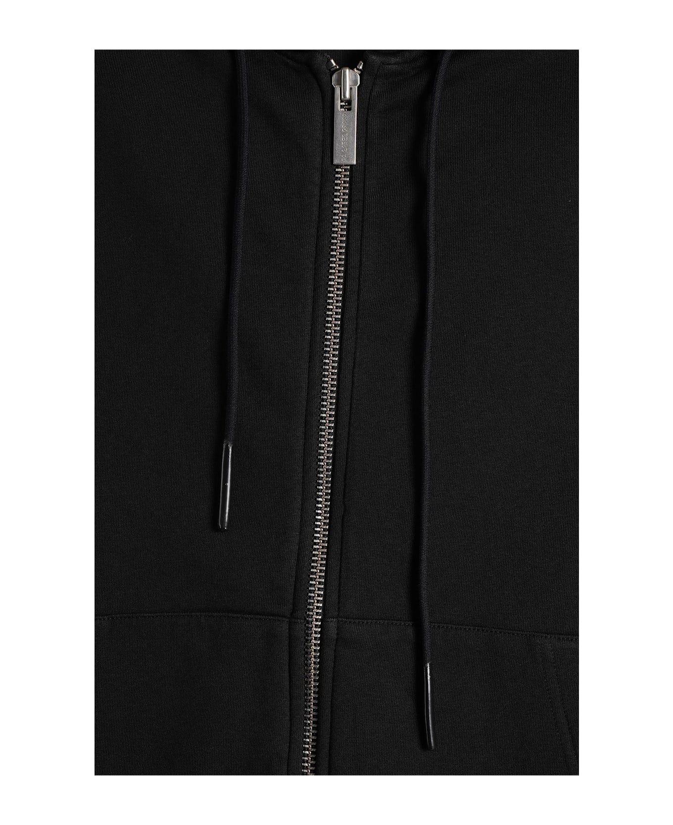 44 Label Group Sweatshirt In Black Cotton - black