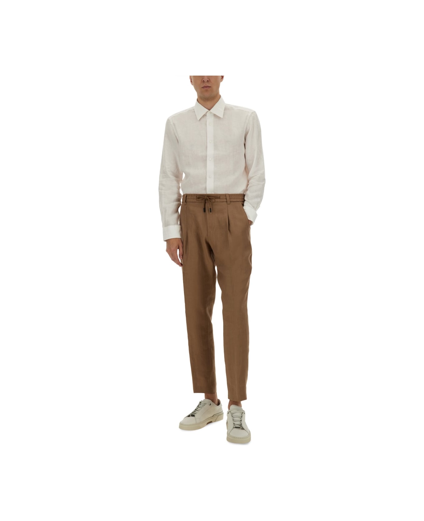 Hugo Boss Shirt "l-hays-kentw-c-252" - WHITE
