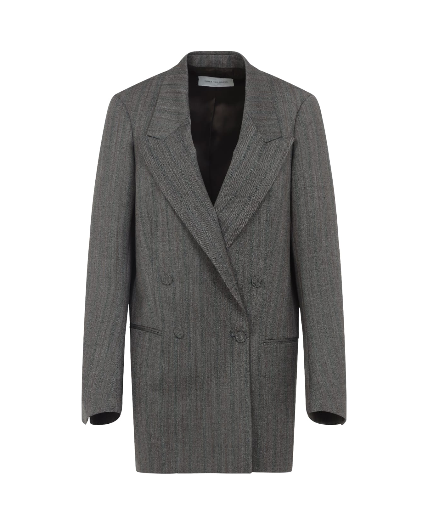 Dries Van Noten Blink Jacket - Grey Melange