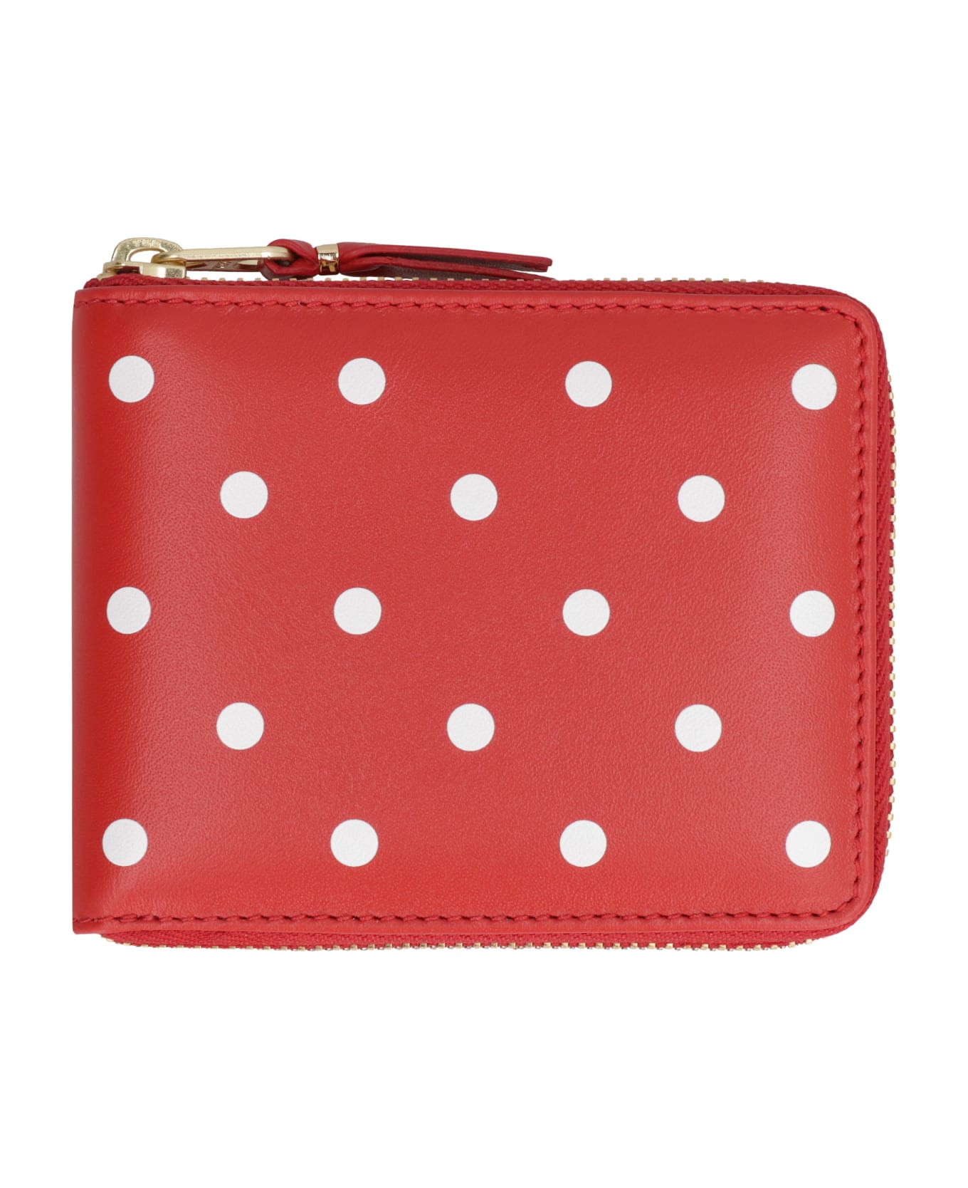 Comme des Garçons Wallet Mini Leather Wallet - Red 財布