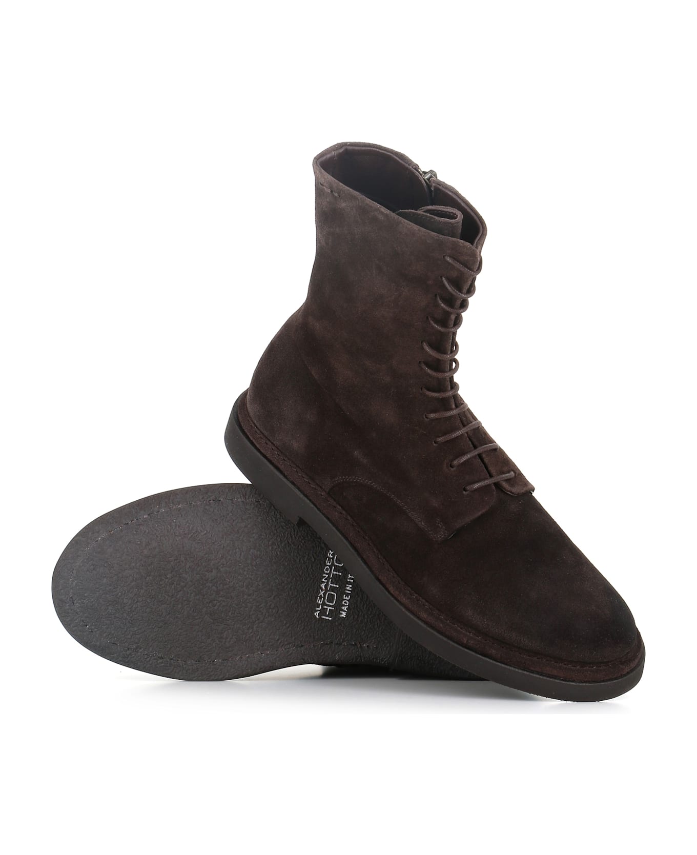 Alexander Hotto Lace-up Boot 68636 - Brown