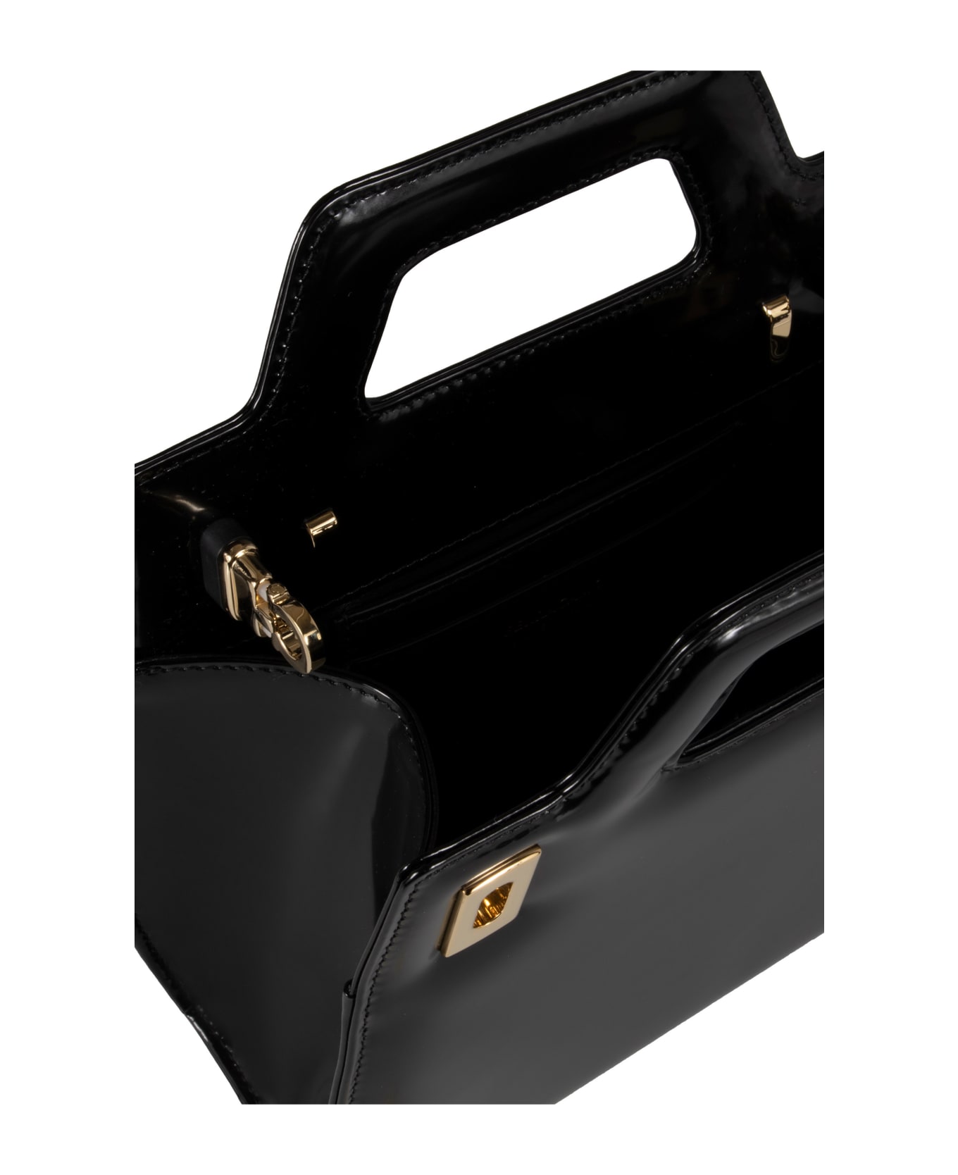 Ferragamo Wanda Mini Handbag - black