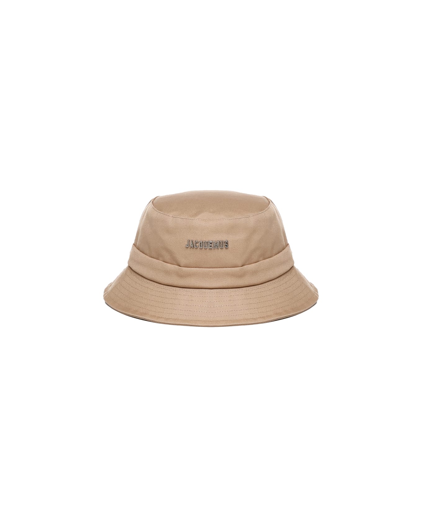 Jacquemus Bucket Hat With Logo - Camel