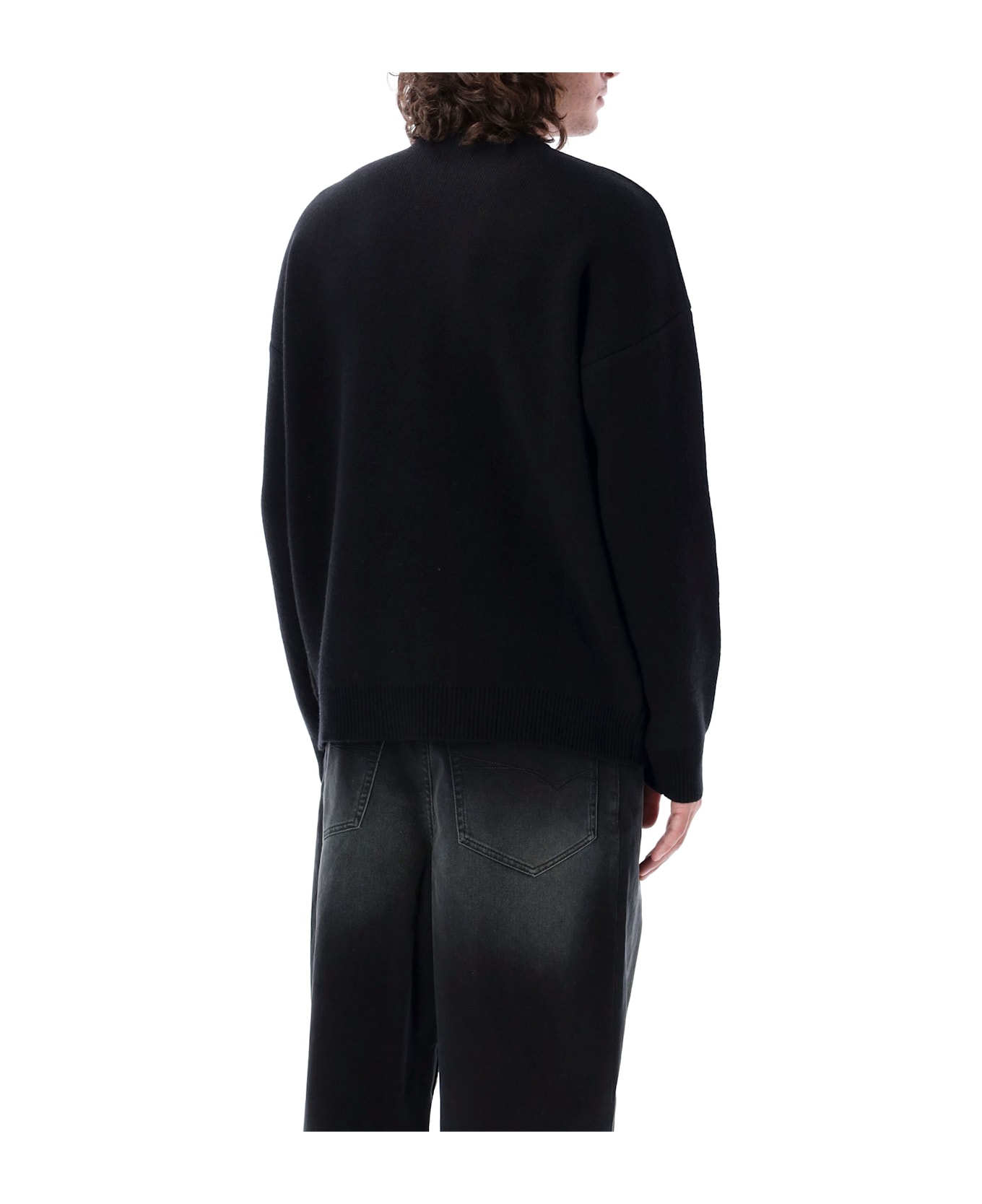 Balenciaga Crewneck Sweater - Black