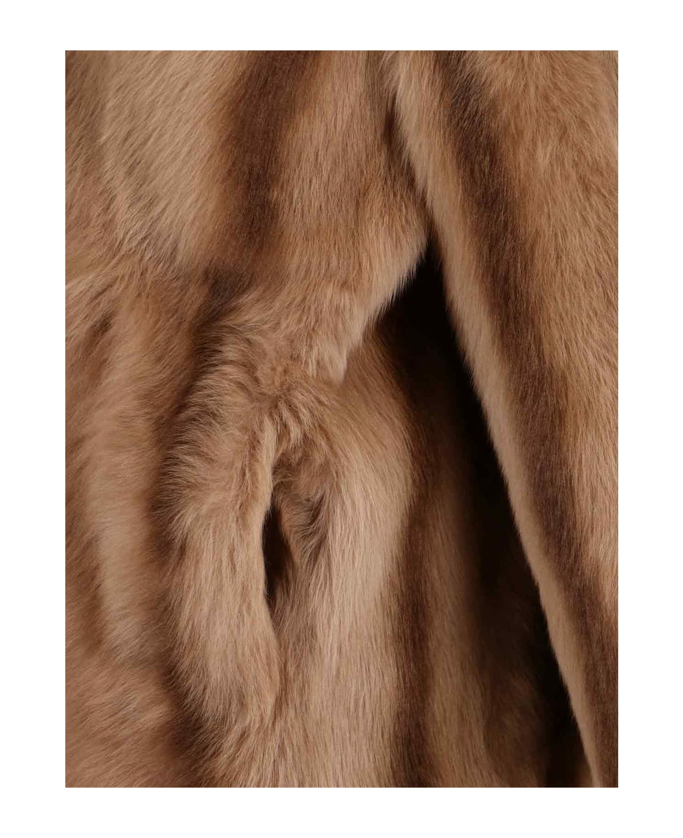 Gucci Shearling Coat - Brown