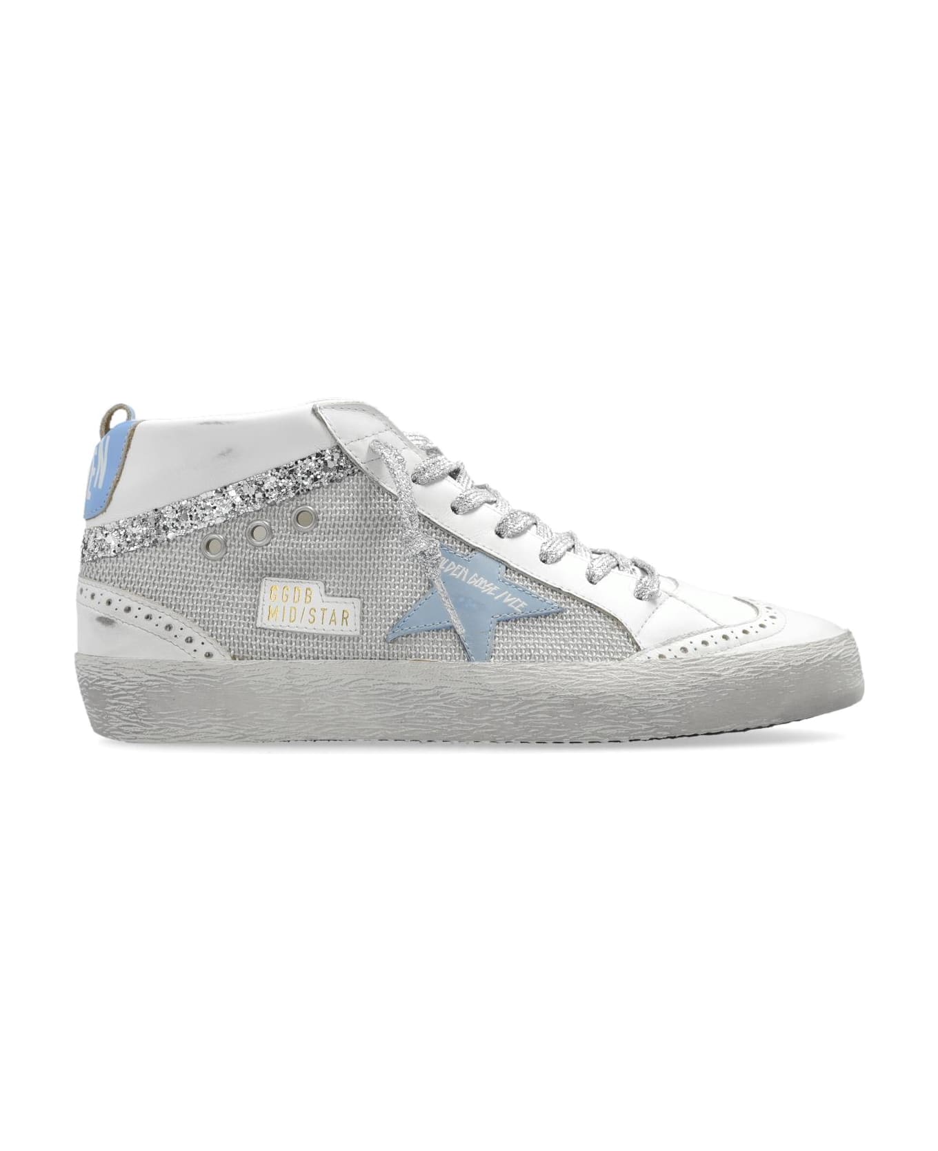 Golden Goose 'mid Star Classic' High-top Sneakers - White スニーカー