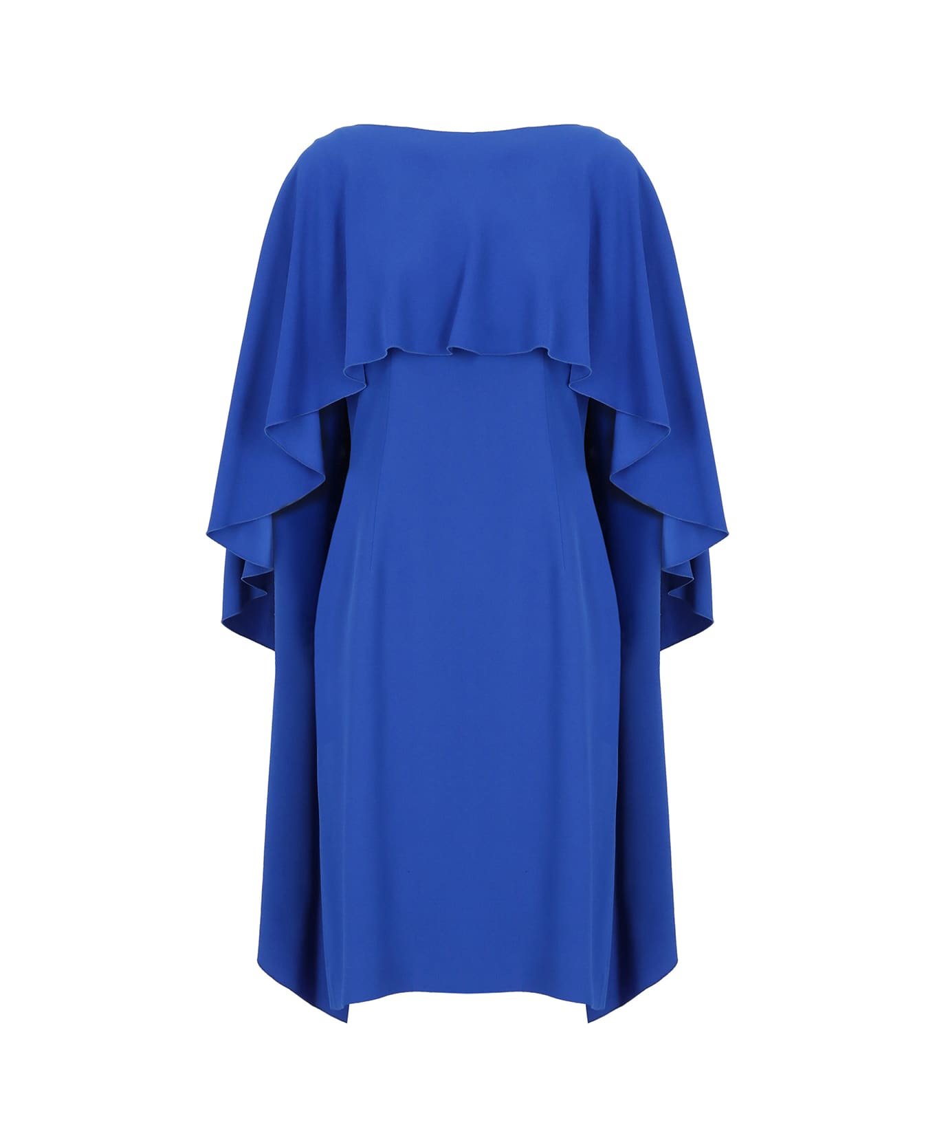 Alberta Ferretti Crepe' Dress - Blue