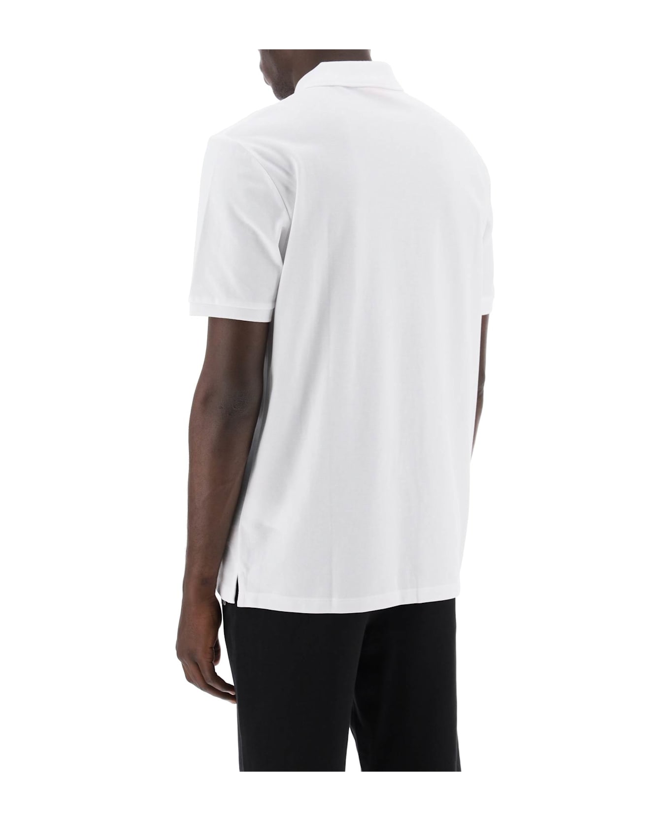 Hugo Boss Cotton Piquã© Donos Polo Shirt - WHITE